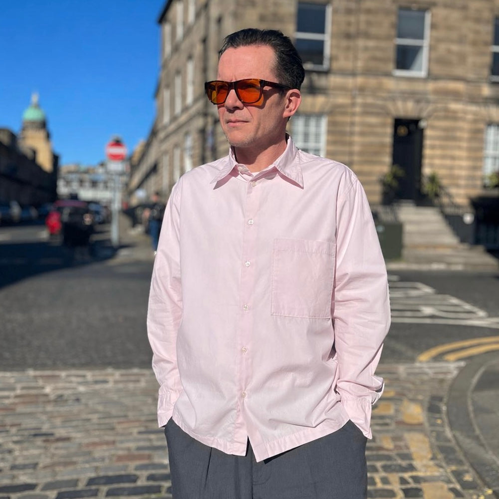 Lucky Shirt - Pale Pink Broadcloth