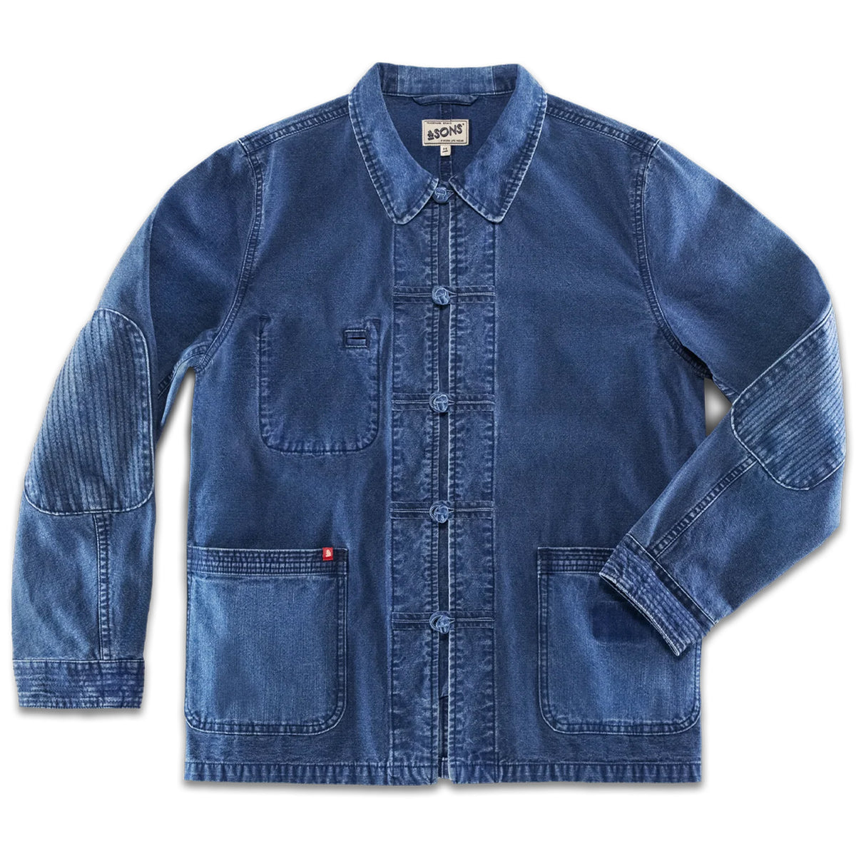 Artisan Workwear Chore Jacket - Indigo Blue