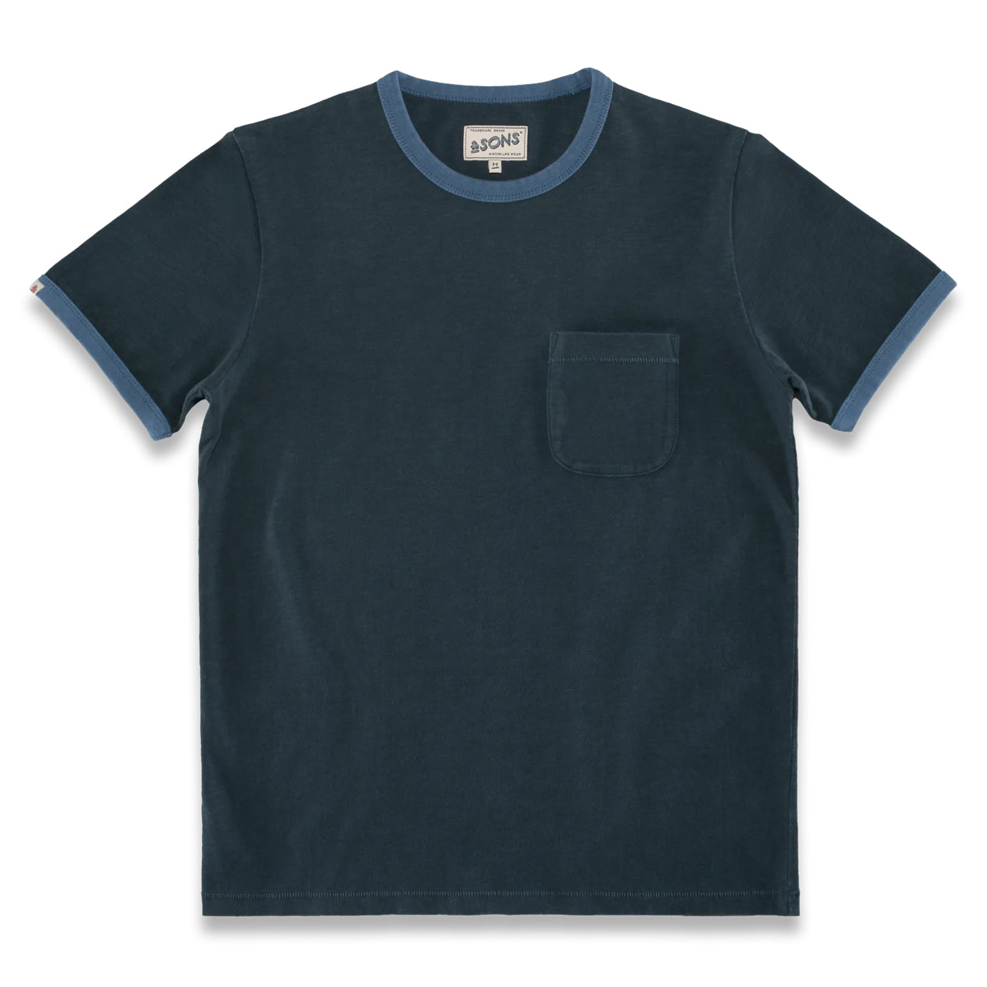 Ringer T-Shirt - Navy