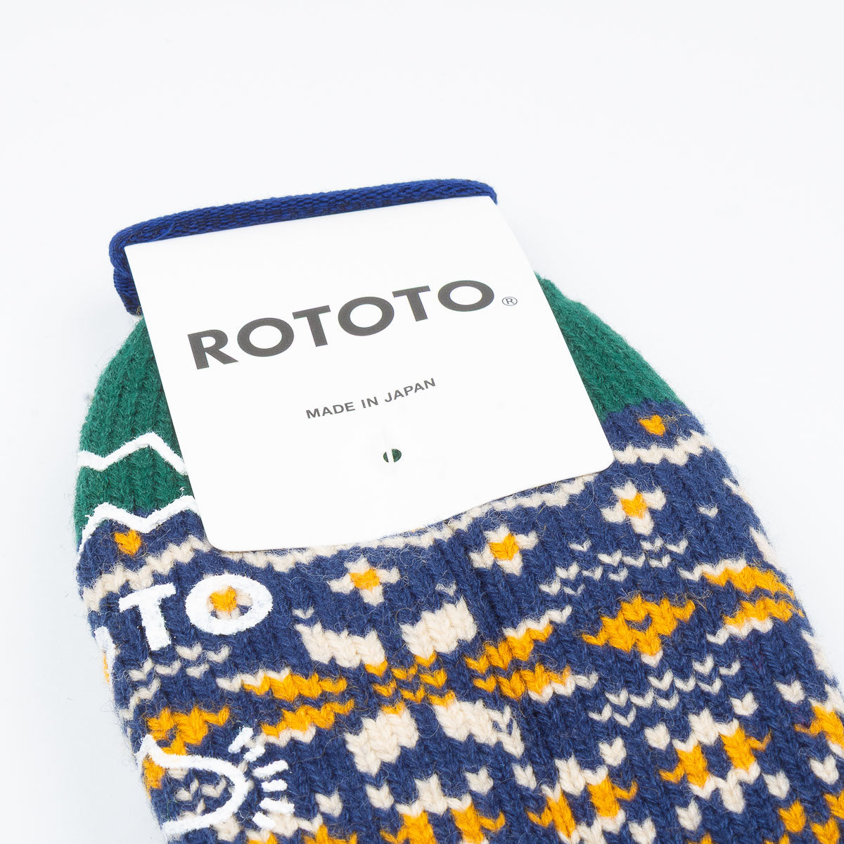 Comfy Room Socks - Snowflake Navy