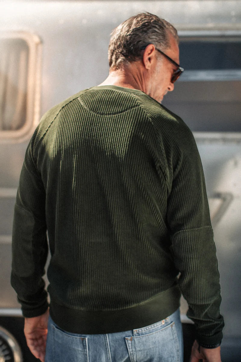 Masset Corduroy Sweatshirt - Green