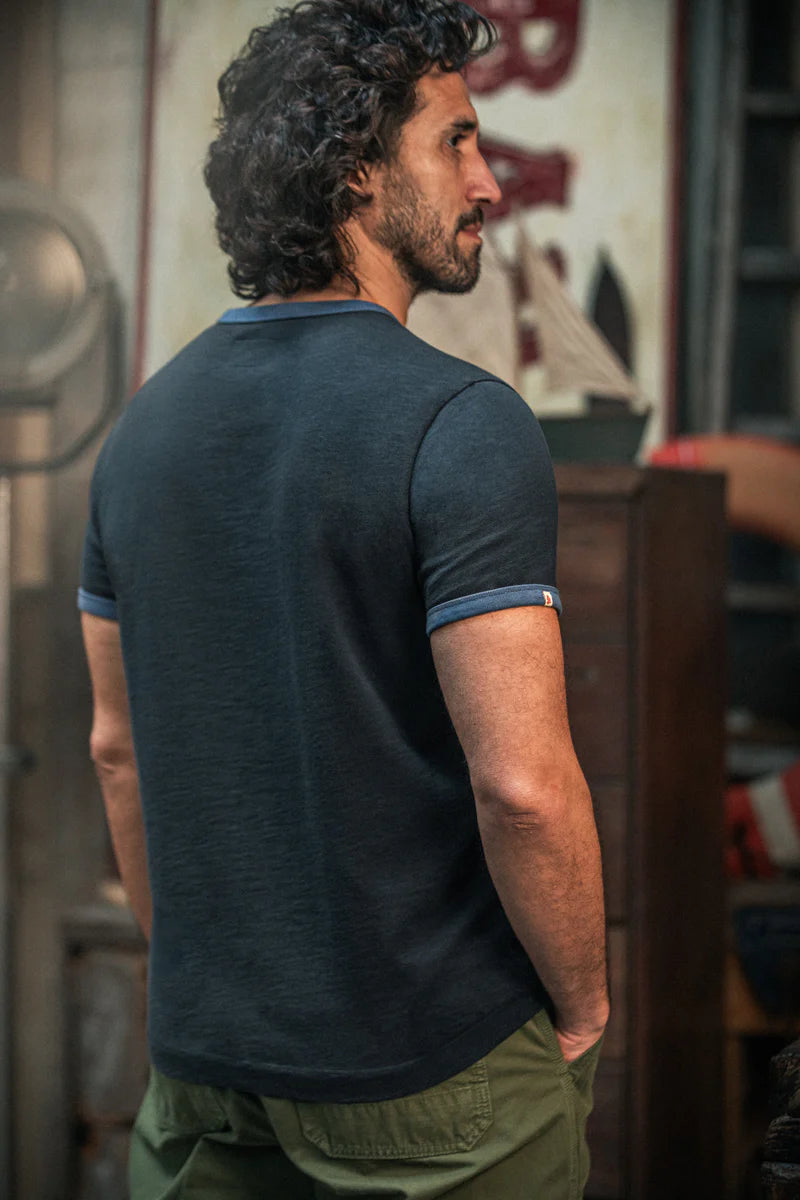 Ringer T-Shirt - Navy