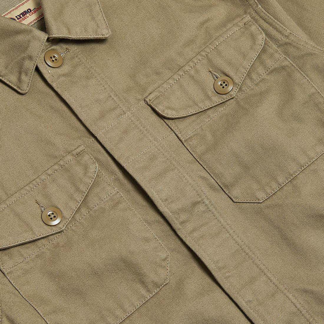 Short Jacket Heavy Cotton - Army