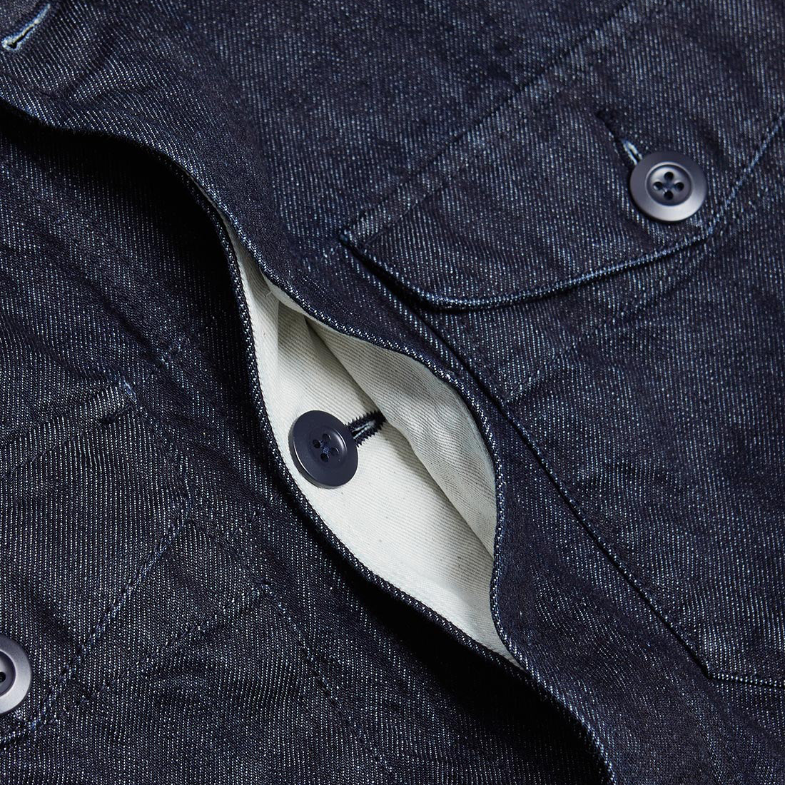 Short Jacket Denim - Indigo