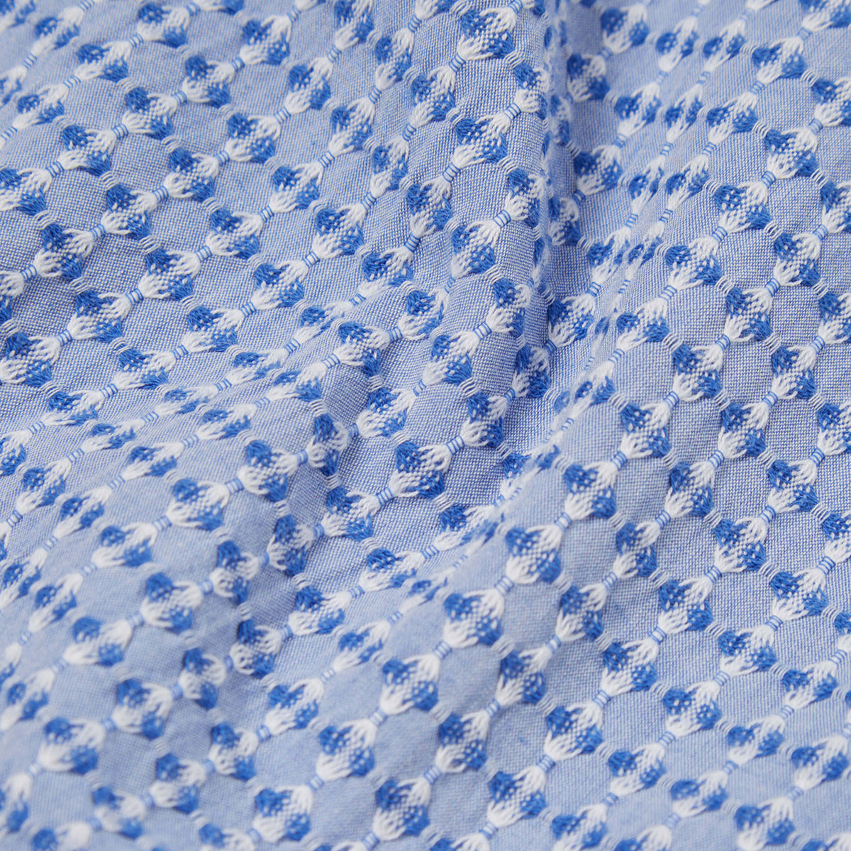 Road Shirt - Blue Delos Cotton
