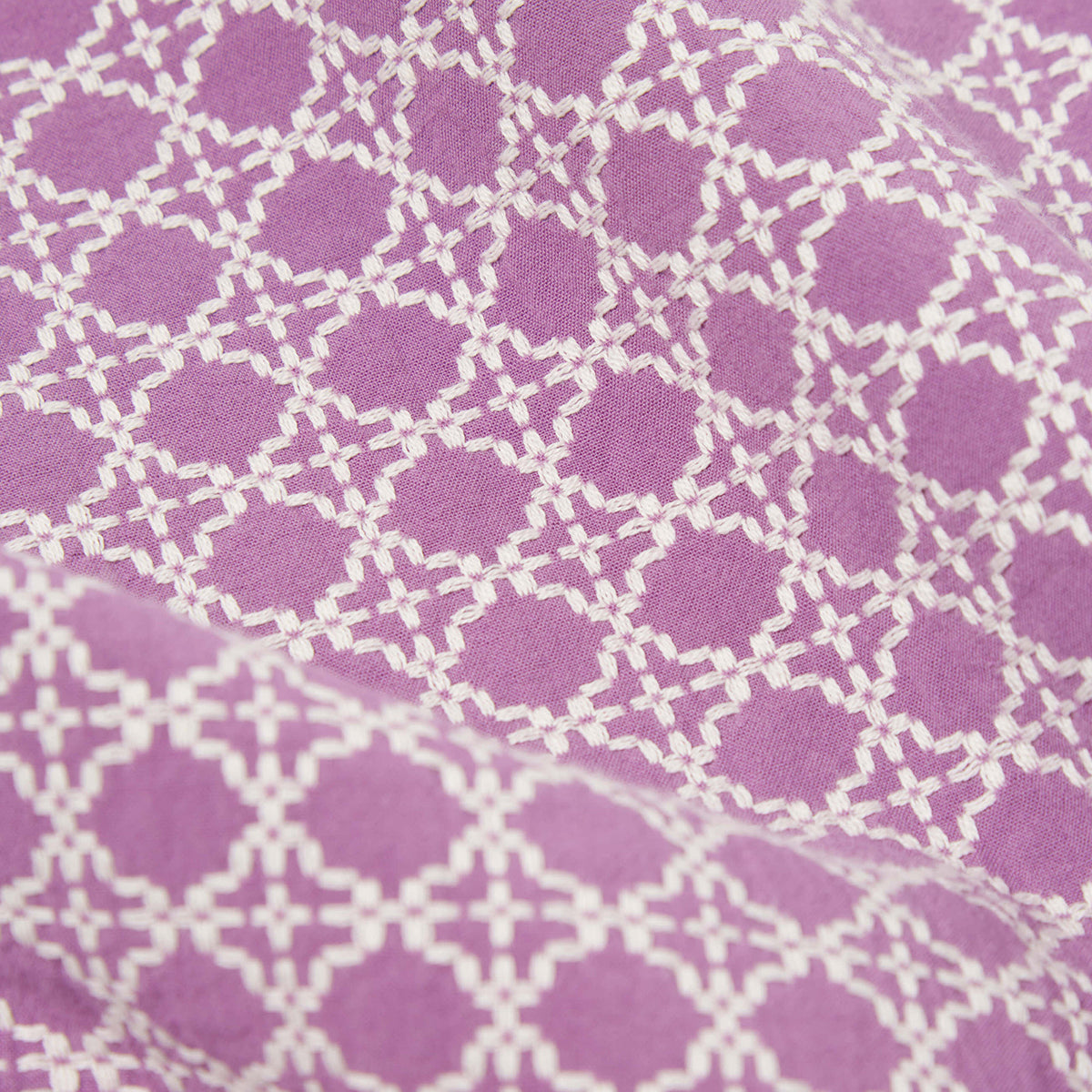 Road Shirt - Lilac Tile Cotton