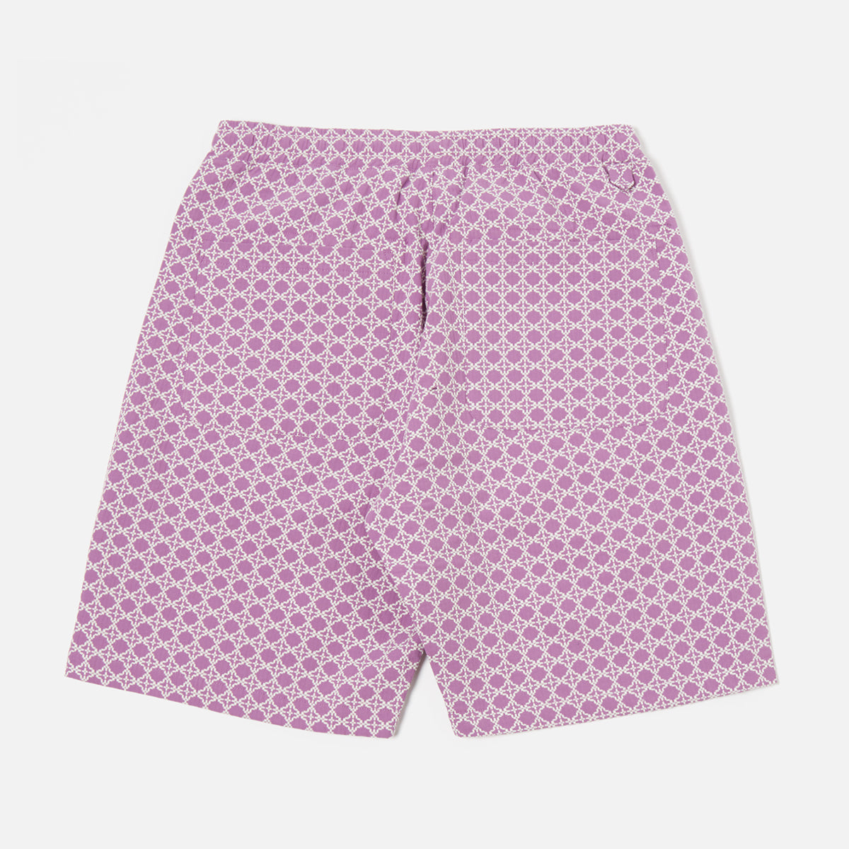 Lumber Shorts - Lilac Tile Cotton