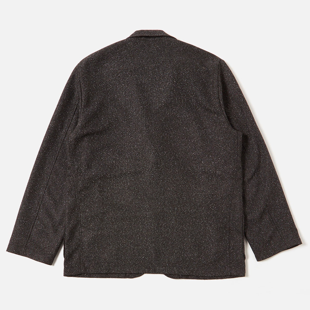 Two Button Jacket - Black Levisham Wool