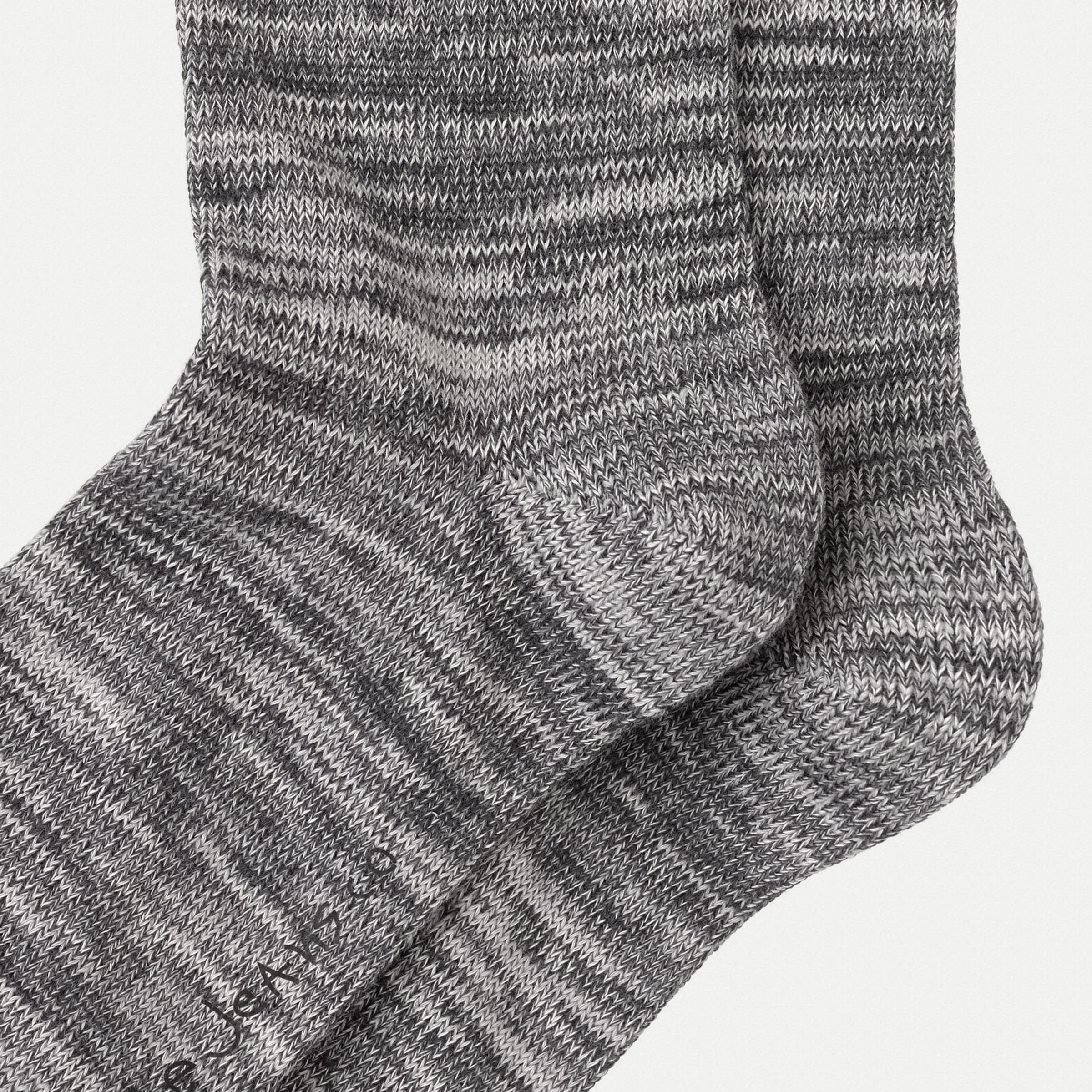 Rasmusson Multi Yarn Socks - Dark Grey