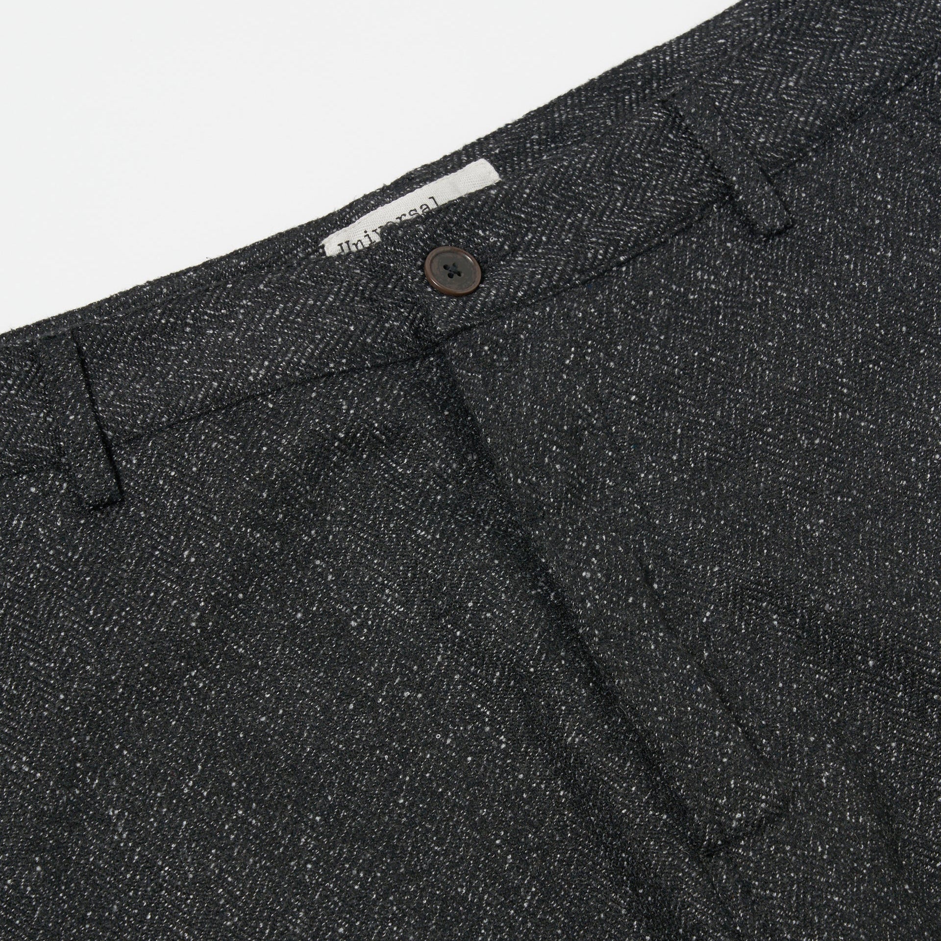 Military Chino - Black Levisham Wool Mix