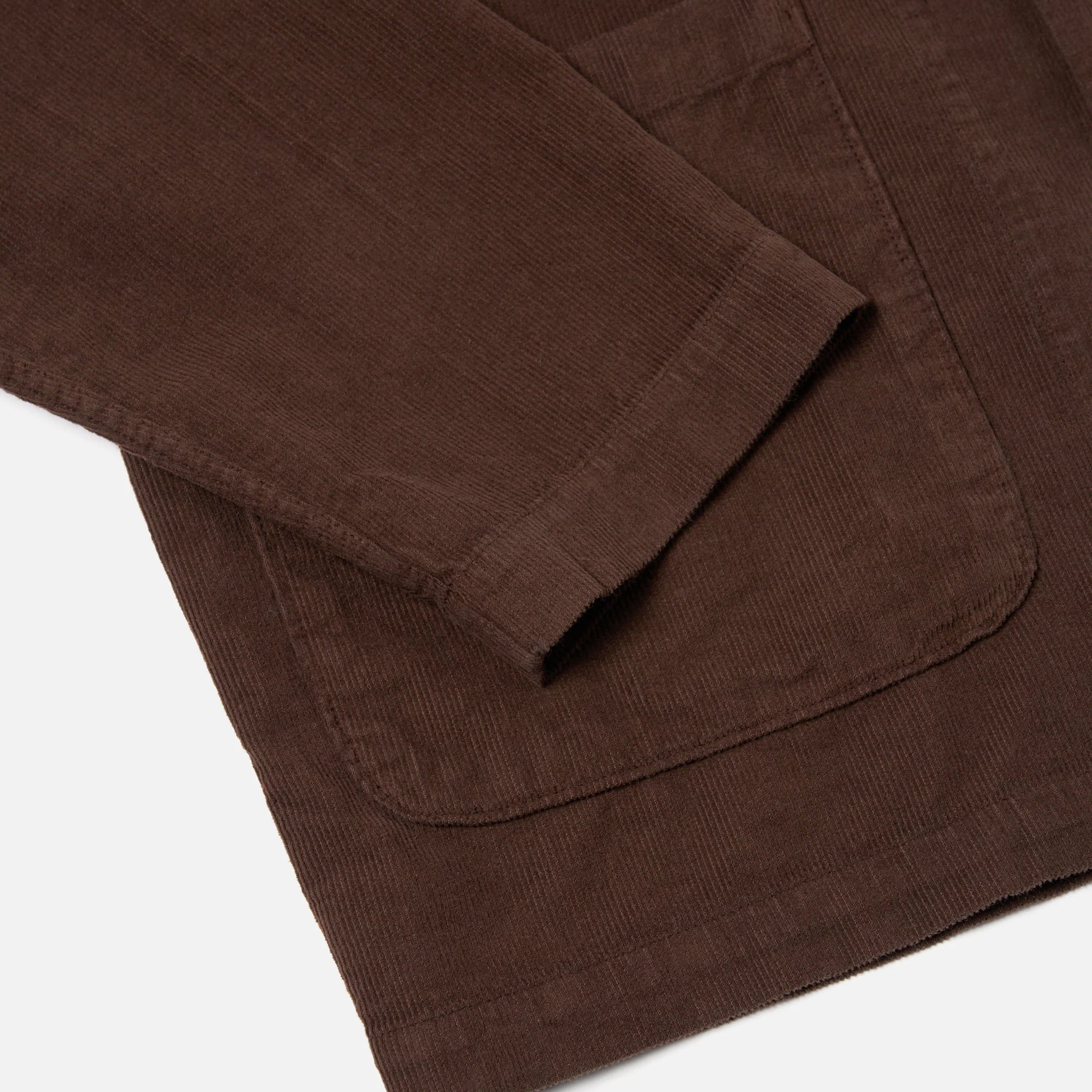 Bakers Overshirt - Brown Fine Cord