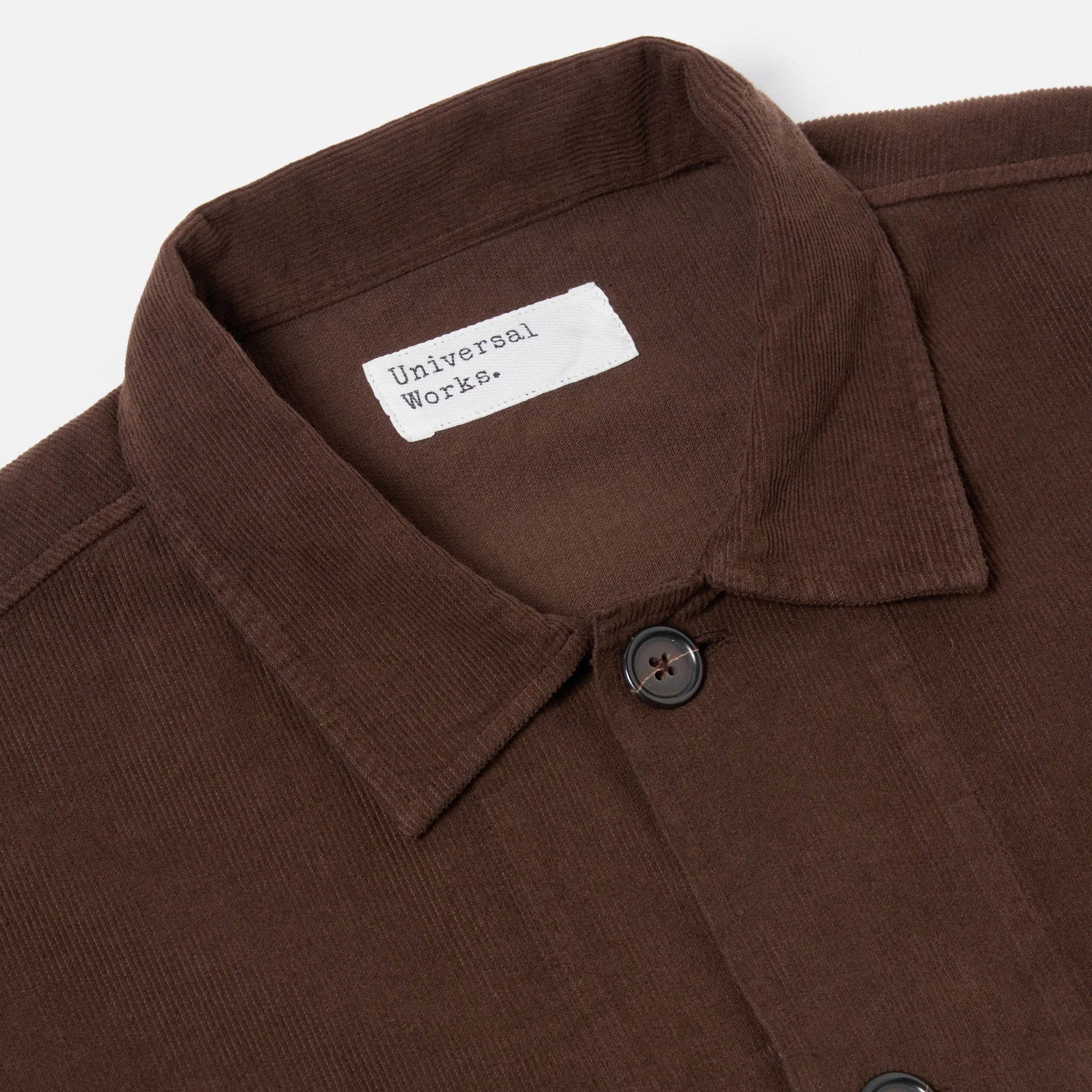 Bakers Overshirt - Brown Fine Cord