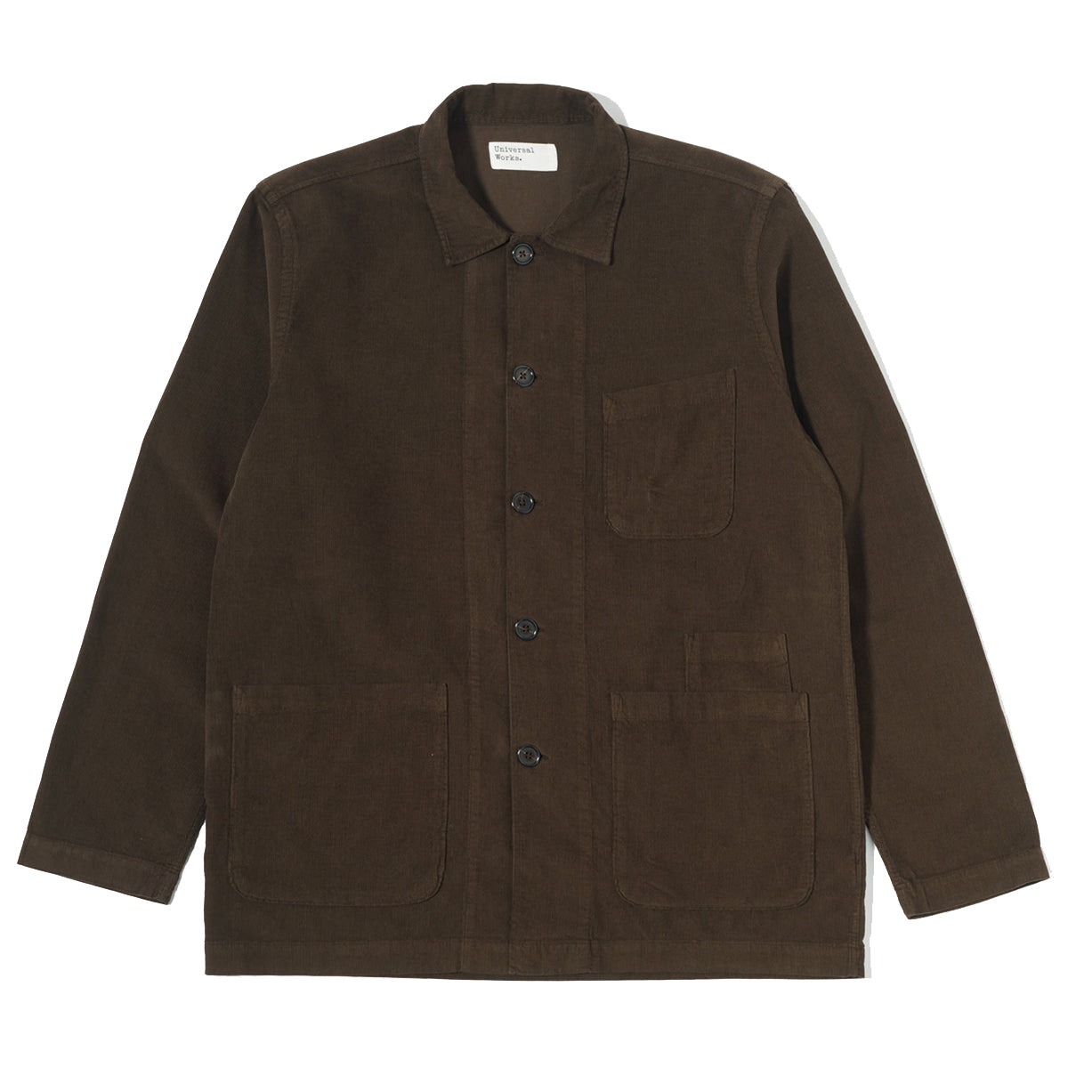 Bakers Overshirt - Brown Fine Cord