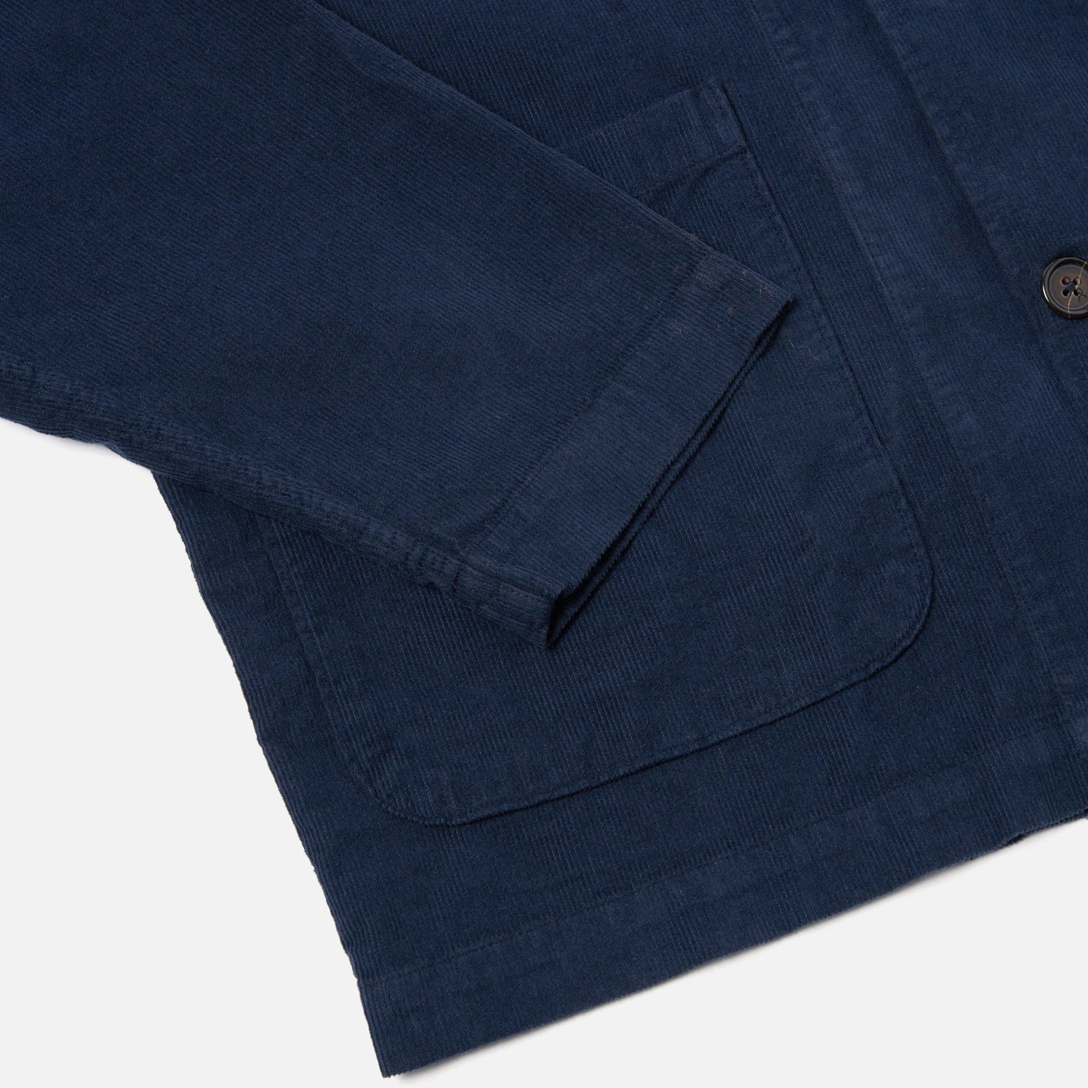 Bakers Overshirt - Navy Fine Cord