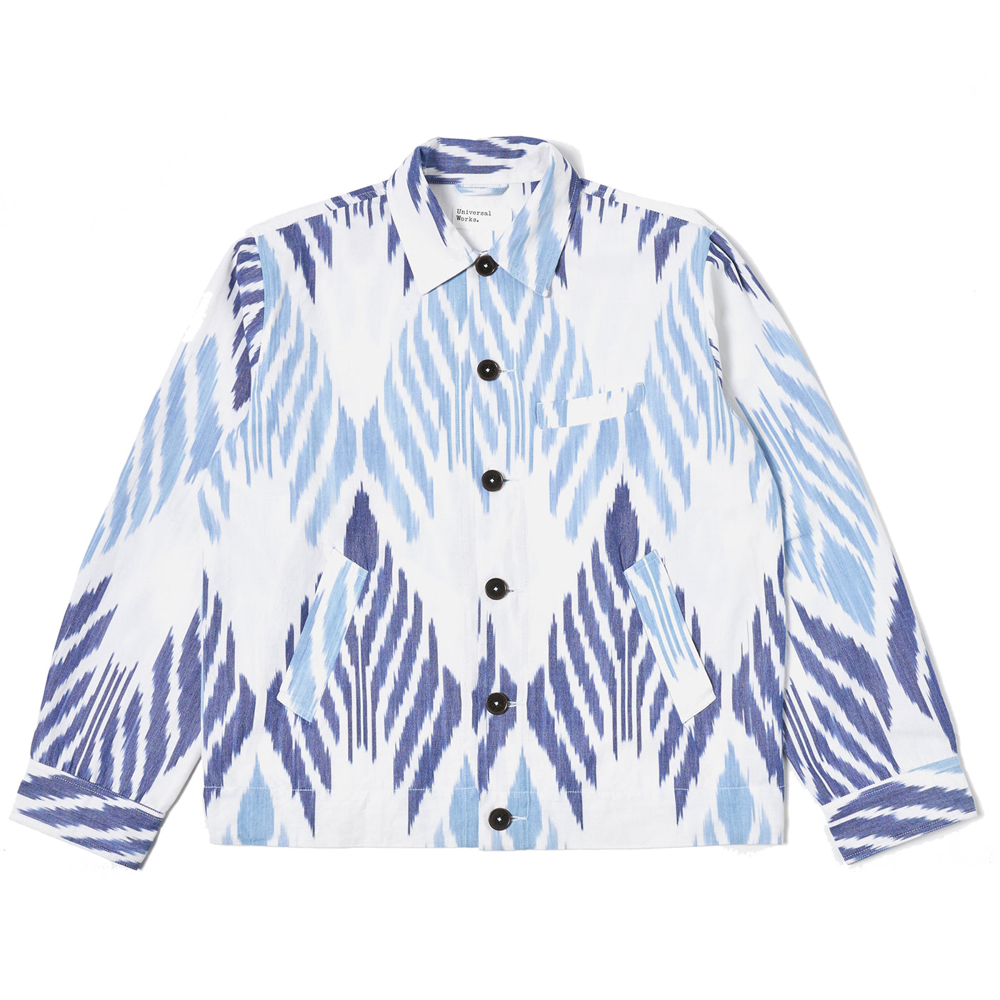 James Jacket - Blue Peacock Ikat