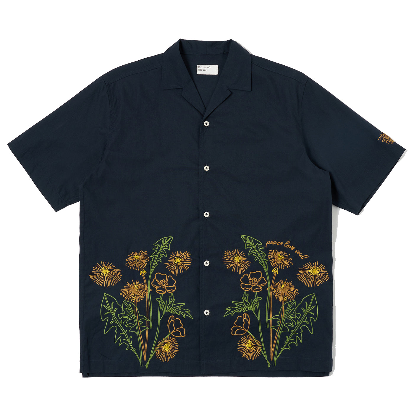 Minari Shirt - Navy Broadcloth