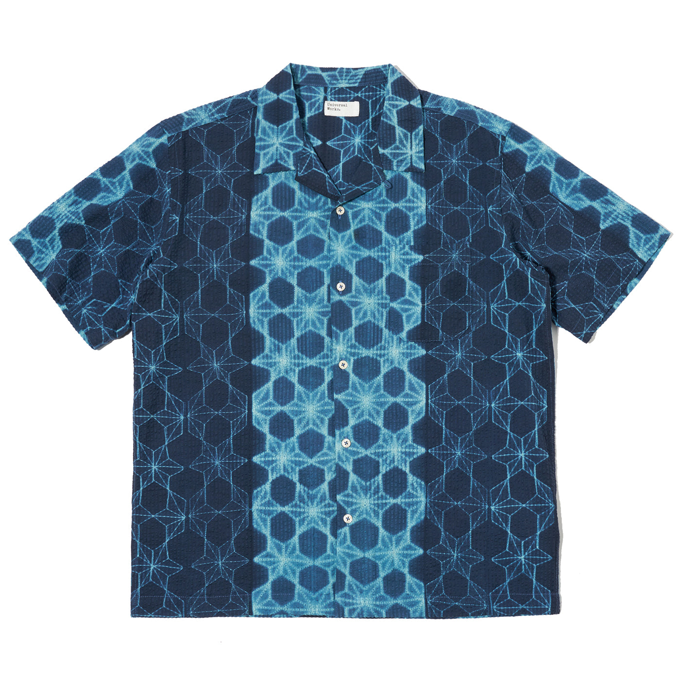 Road Shirt - Indigo Needle Tye N Dye