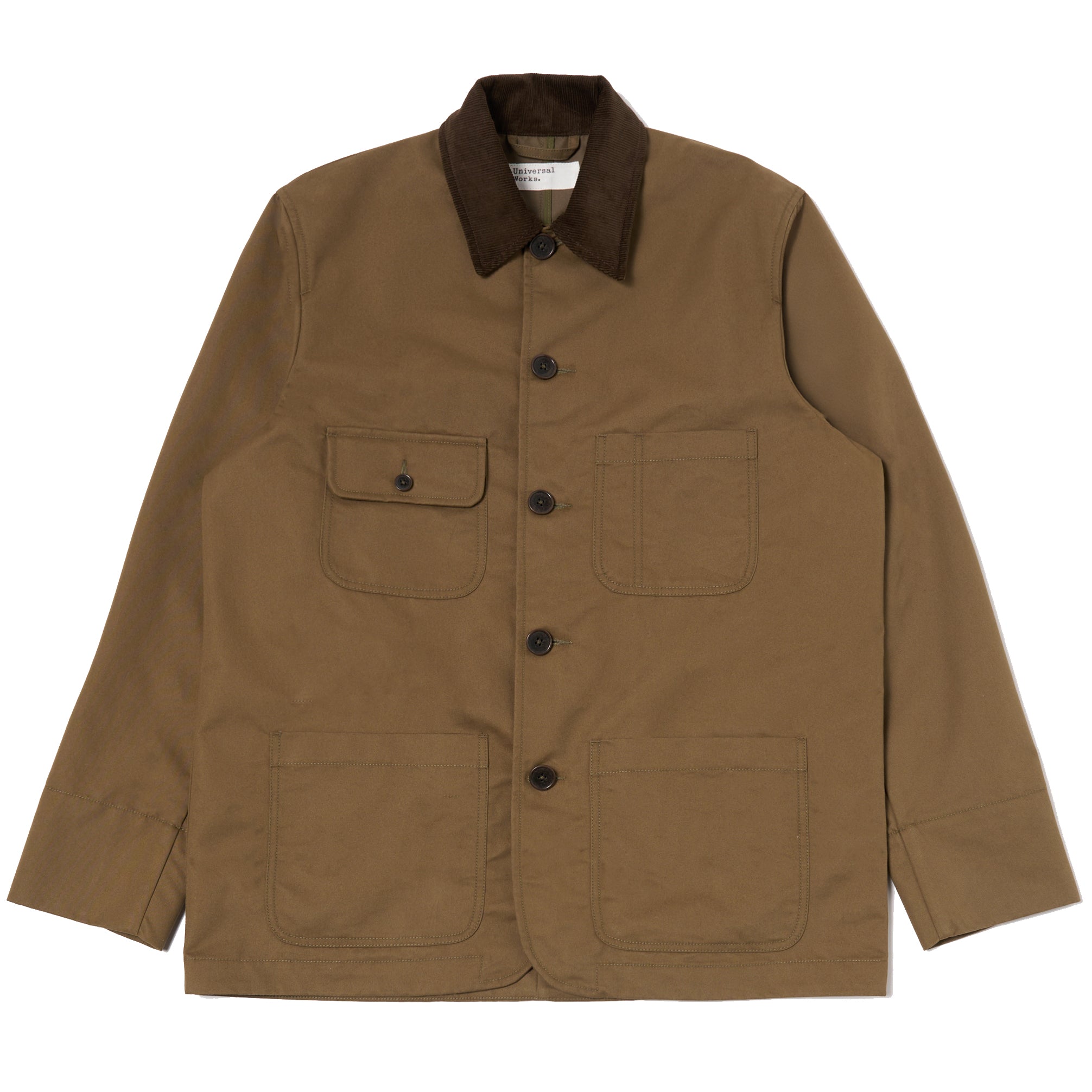 Merchant Jacket - Khaki Brushed Polytech