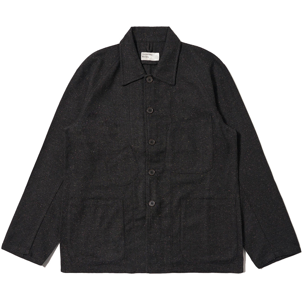 Station Jacket - Black Salt N Pepper Tweed