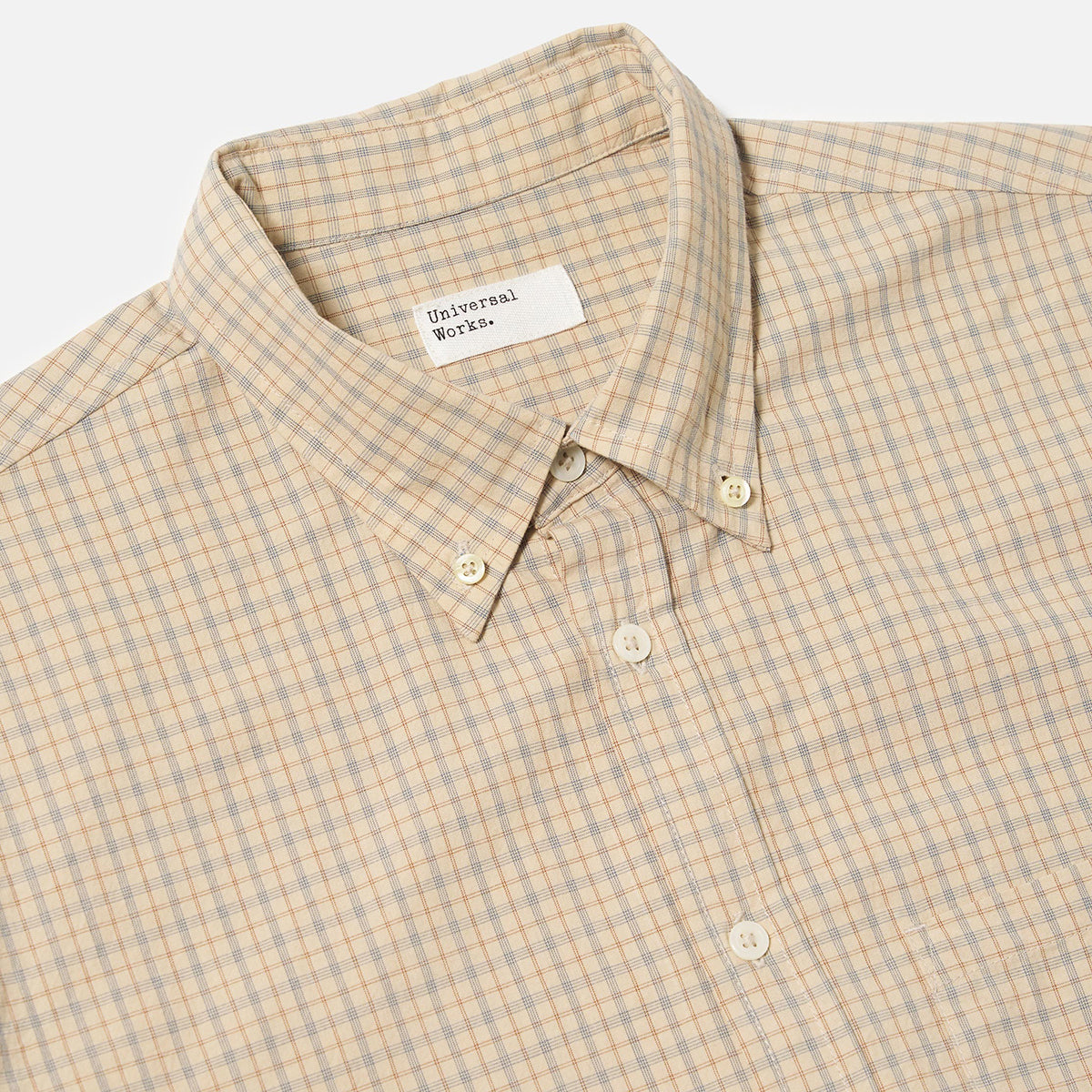 Lazy Day Shirt - Fawn Shiro Check