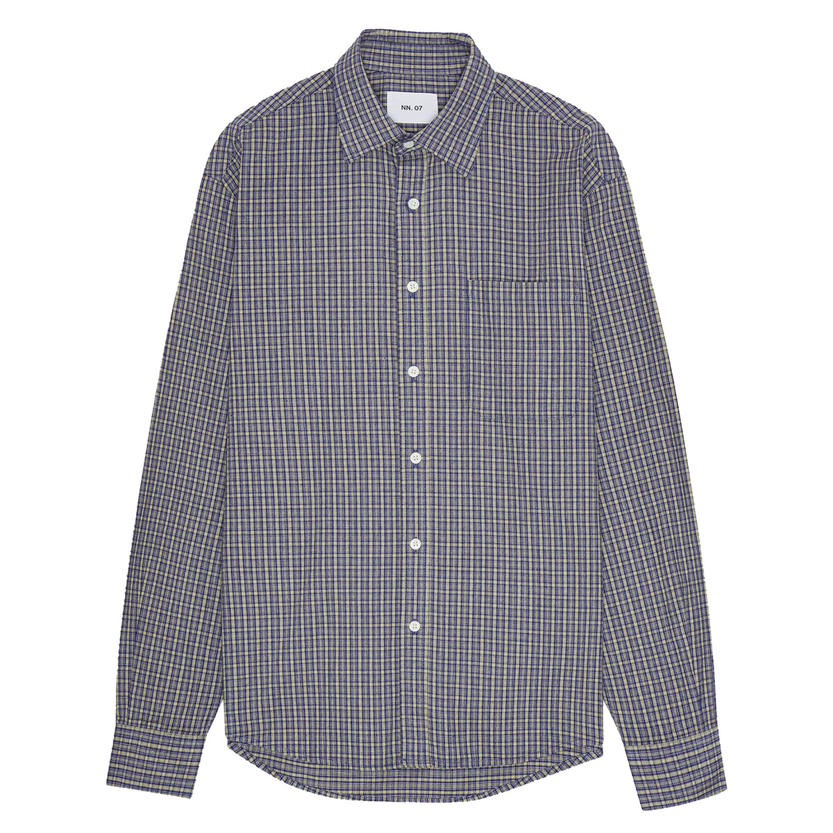 Deon Shirt - Indigo Check Flannel