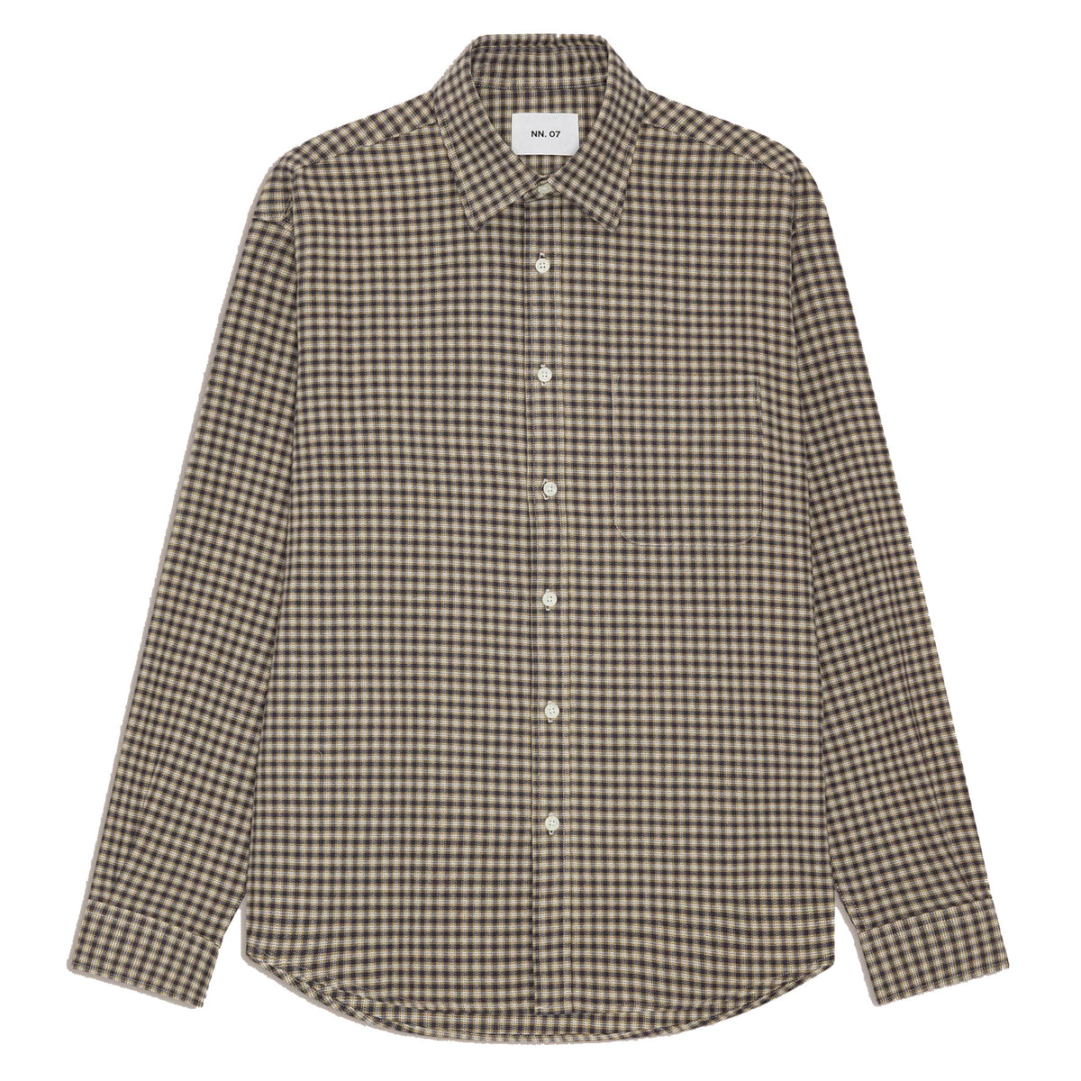 Deon Shirt - Sand Check Flannel