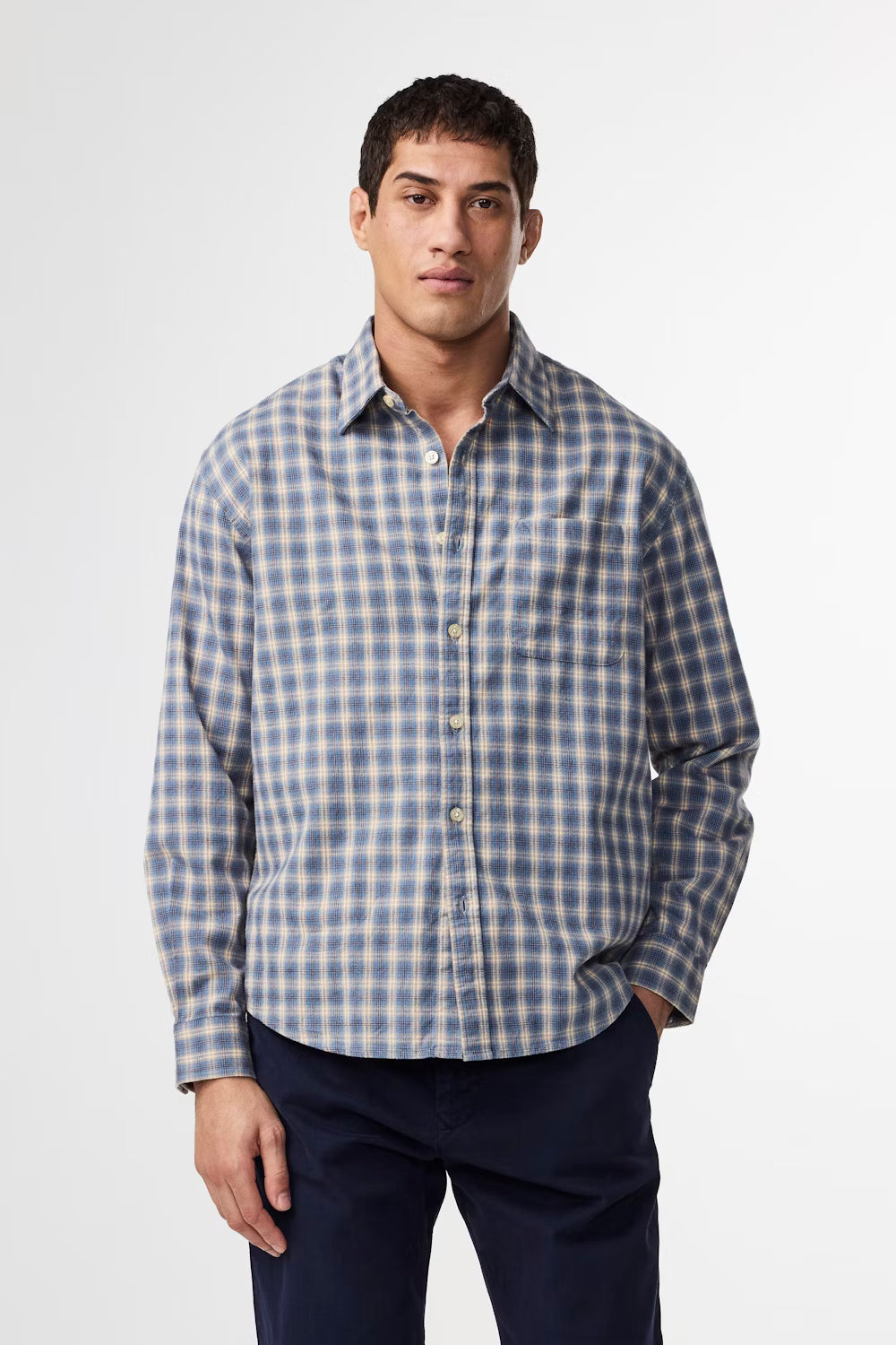 Deon Shirt - Blue Check