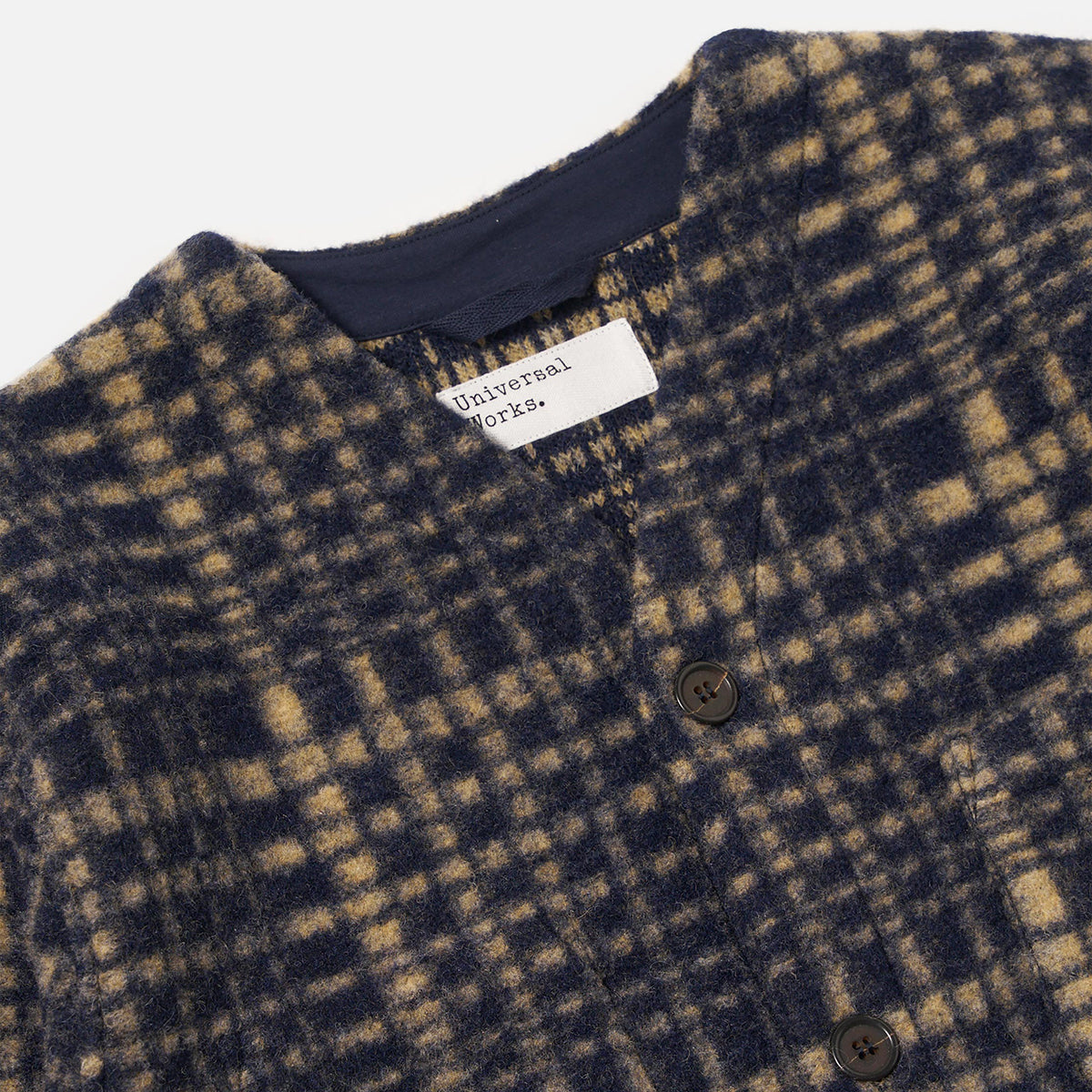 Cardigan - Navy Telepass Fleece