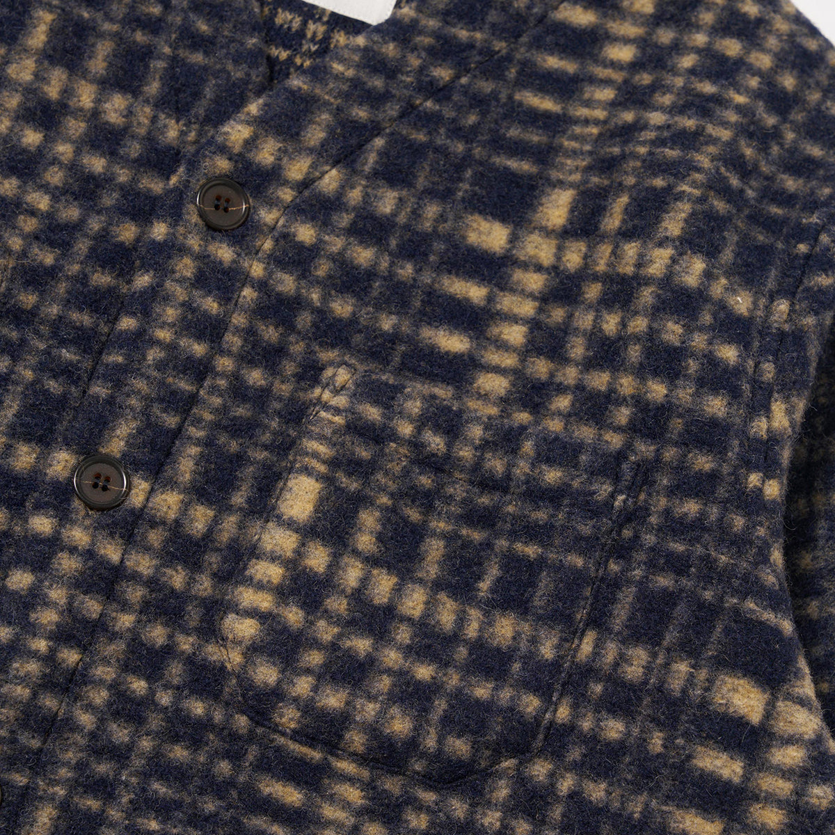 Cardigan - Navy Telepass Fleece