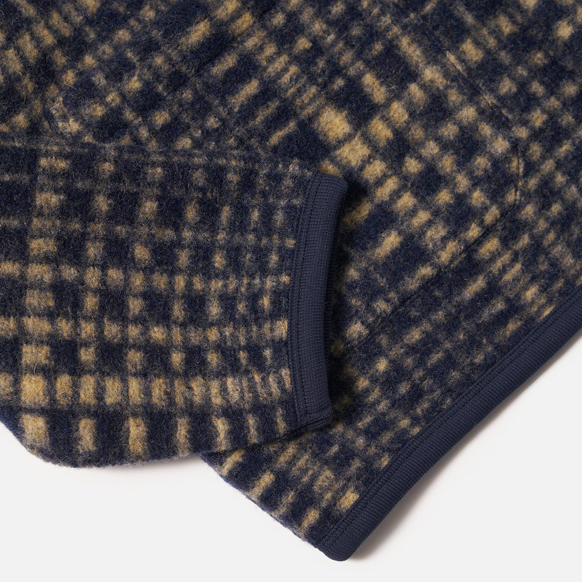 Cardigan - Navy Telepass Fleece