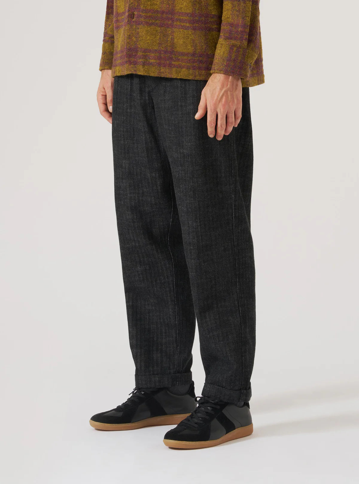 Super Chino - Black Italian Cotton Denim