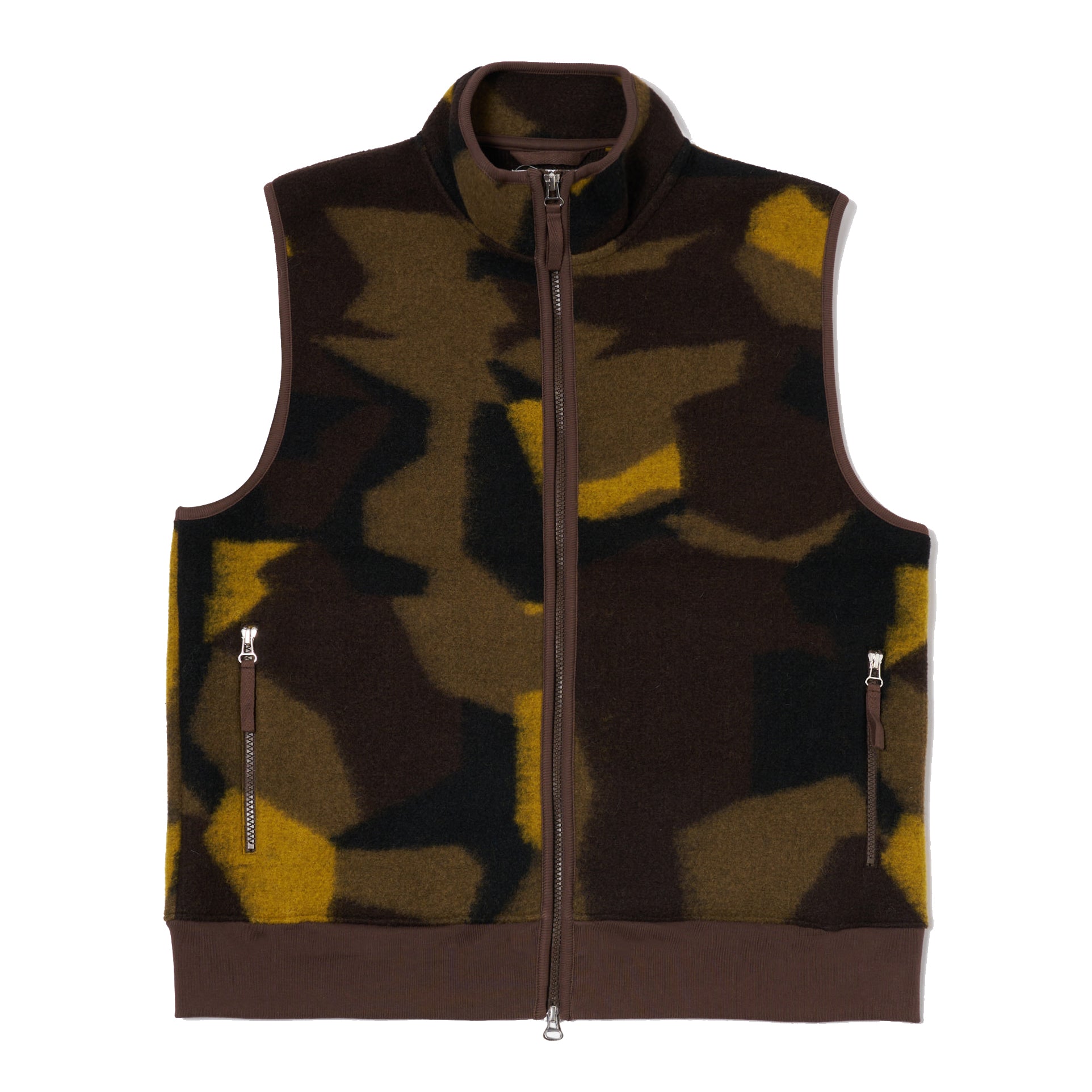Climbing Gilet - Camo Swede Camo Fleece