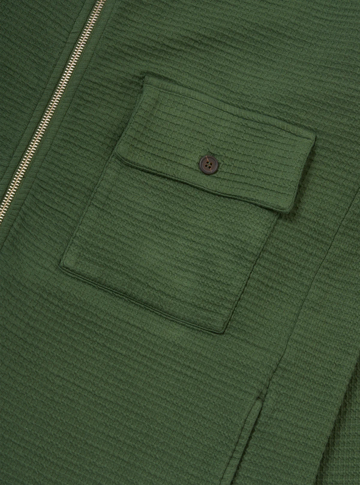 K Track Top - Green Fantasy Interlock