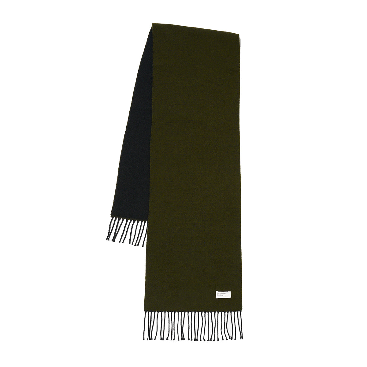 Double Sided Scarf - Green/Black