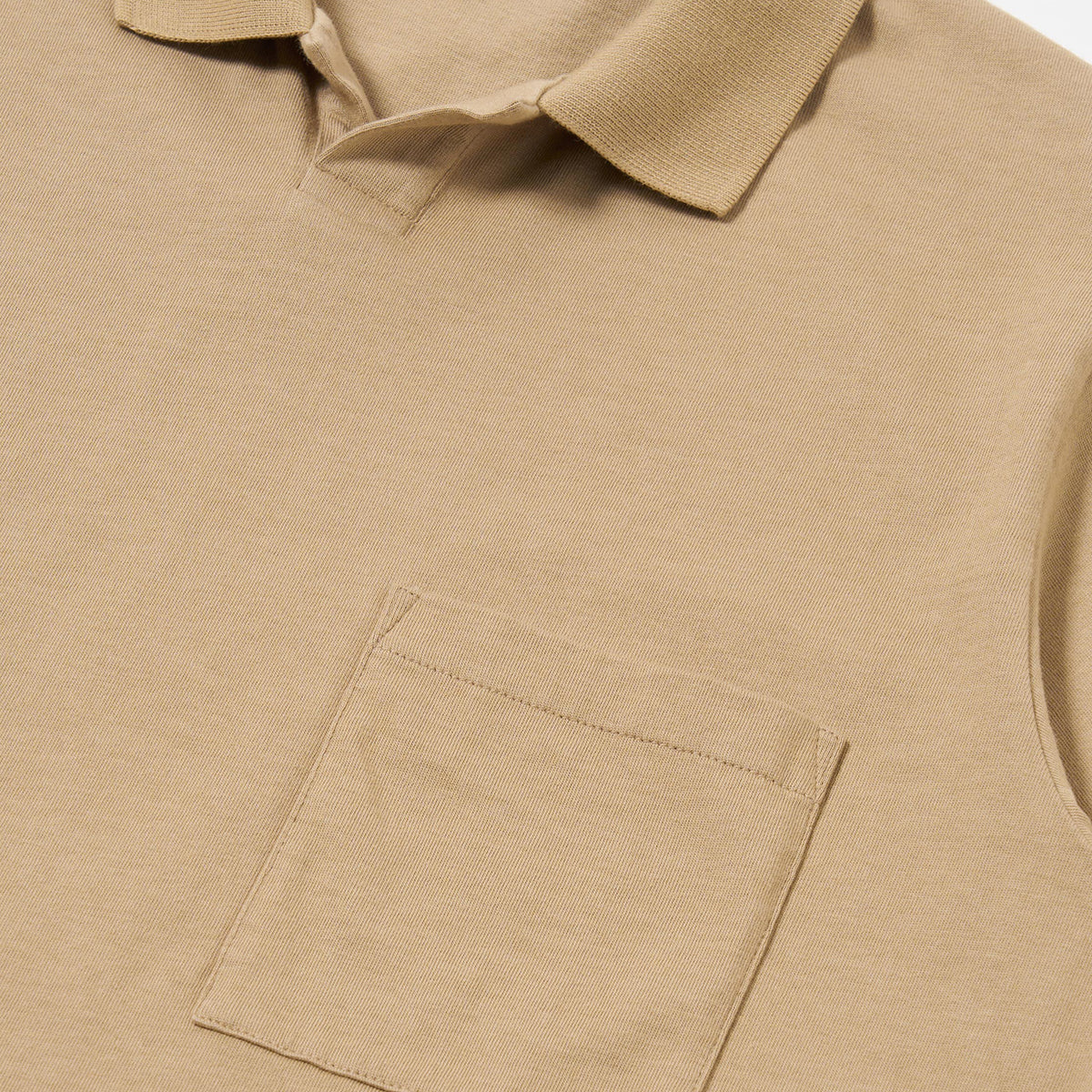 Oversized Vacation Polo - Sand