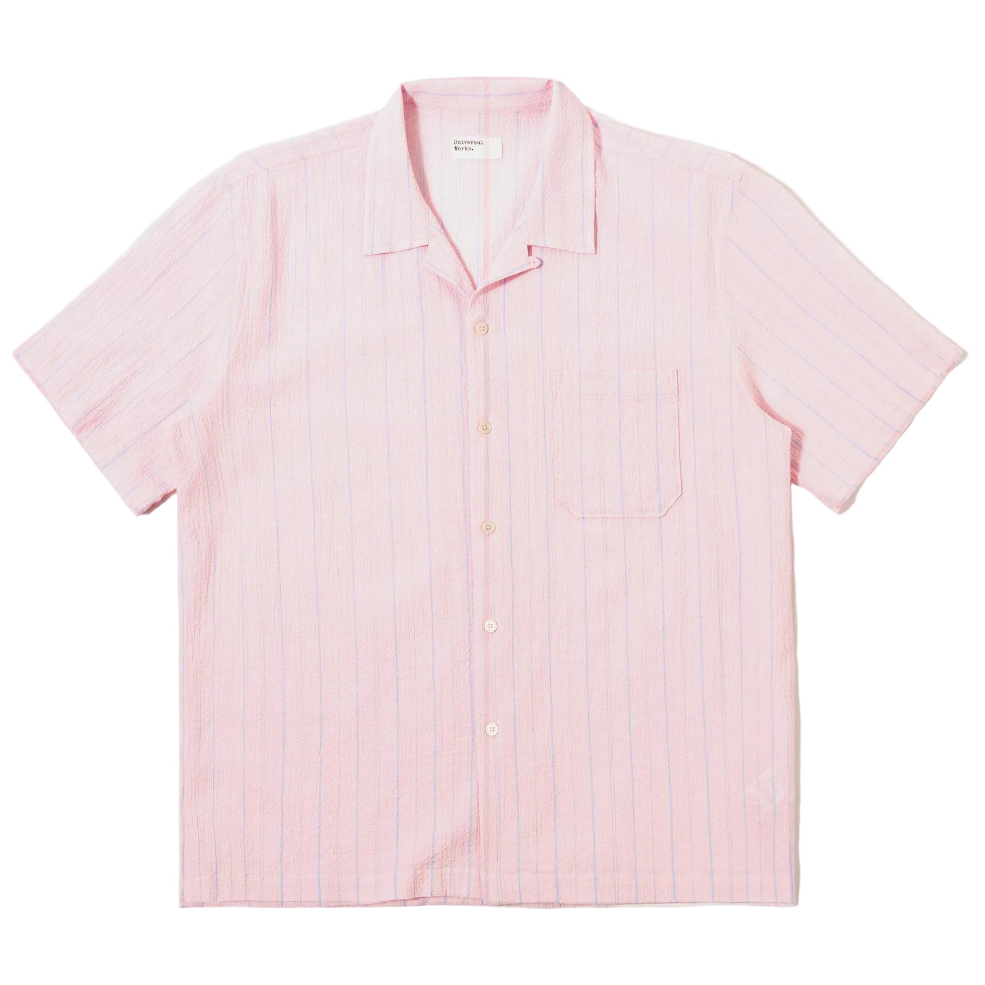 Road Shirt - Pink Lily Stripe