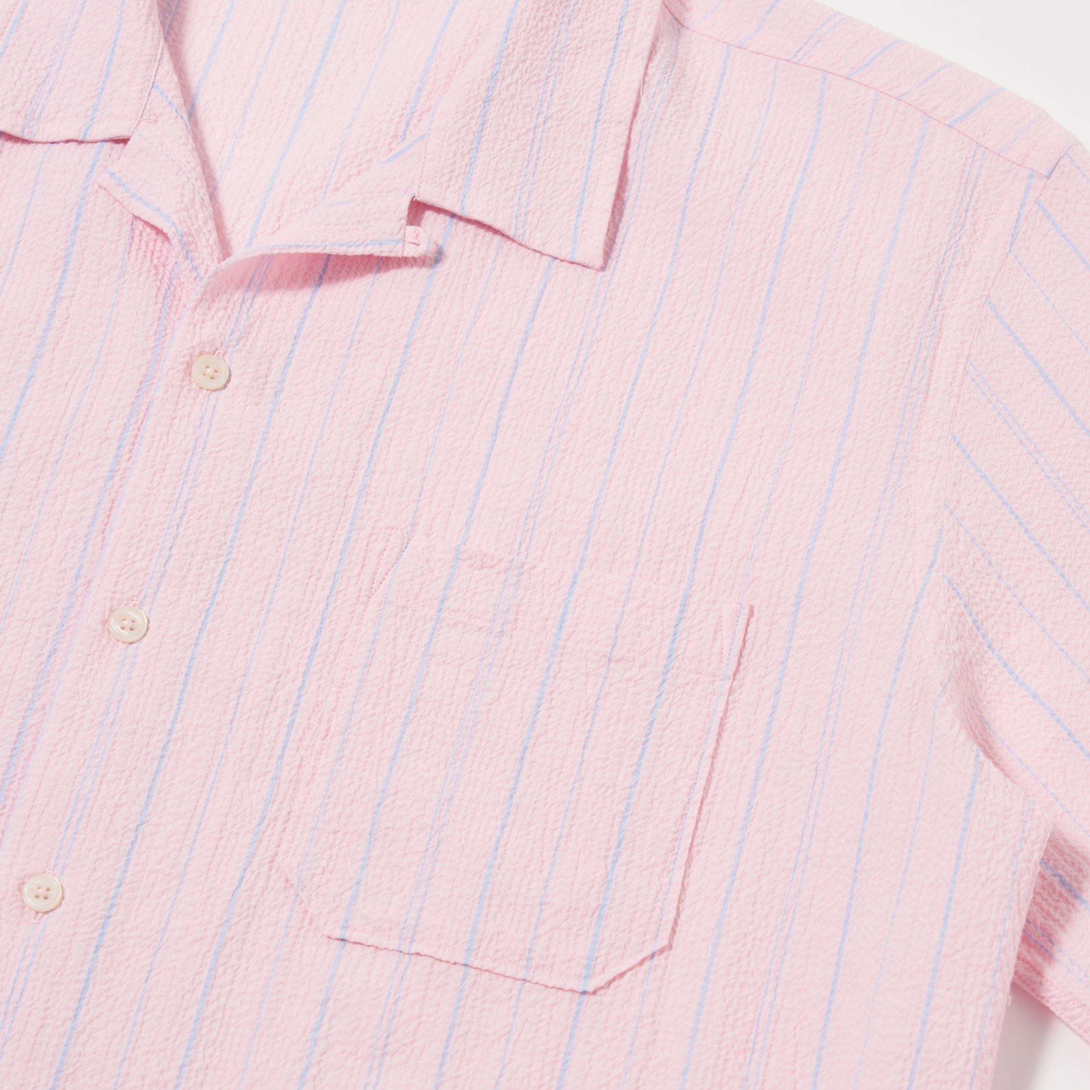 Road Shirt - Pink Lily Stripe