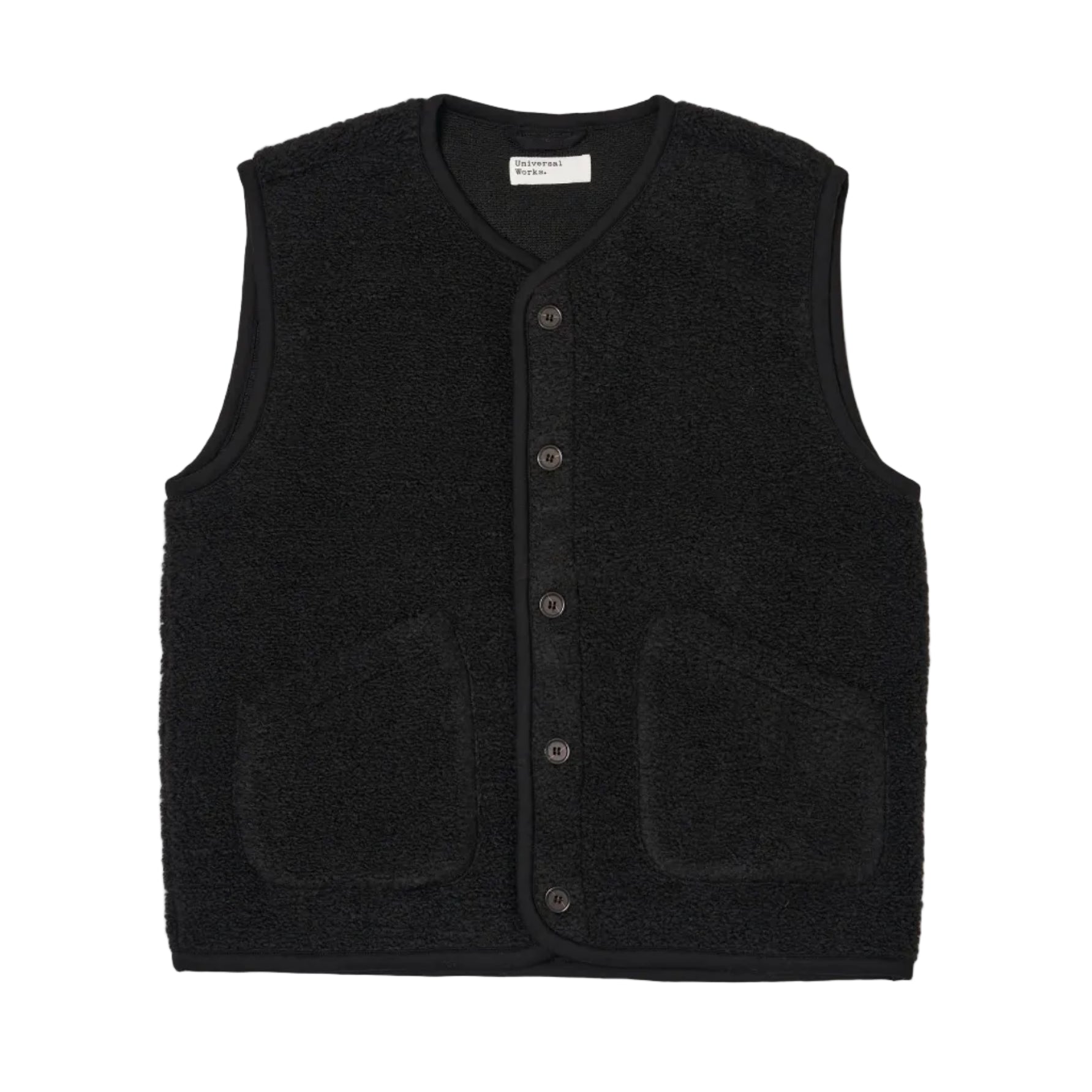 Lancaster Gilet - Black Alvar Fleece