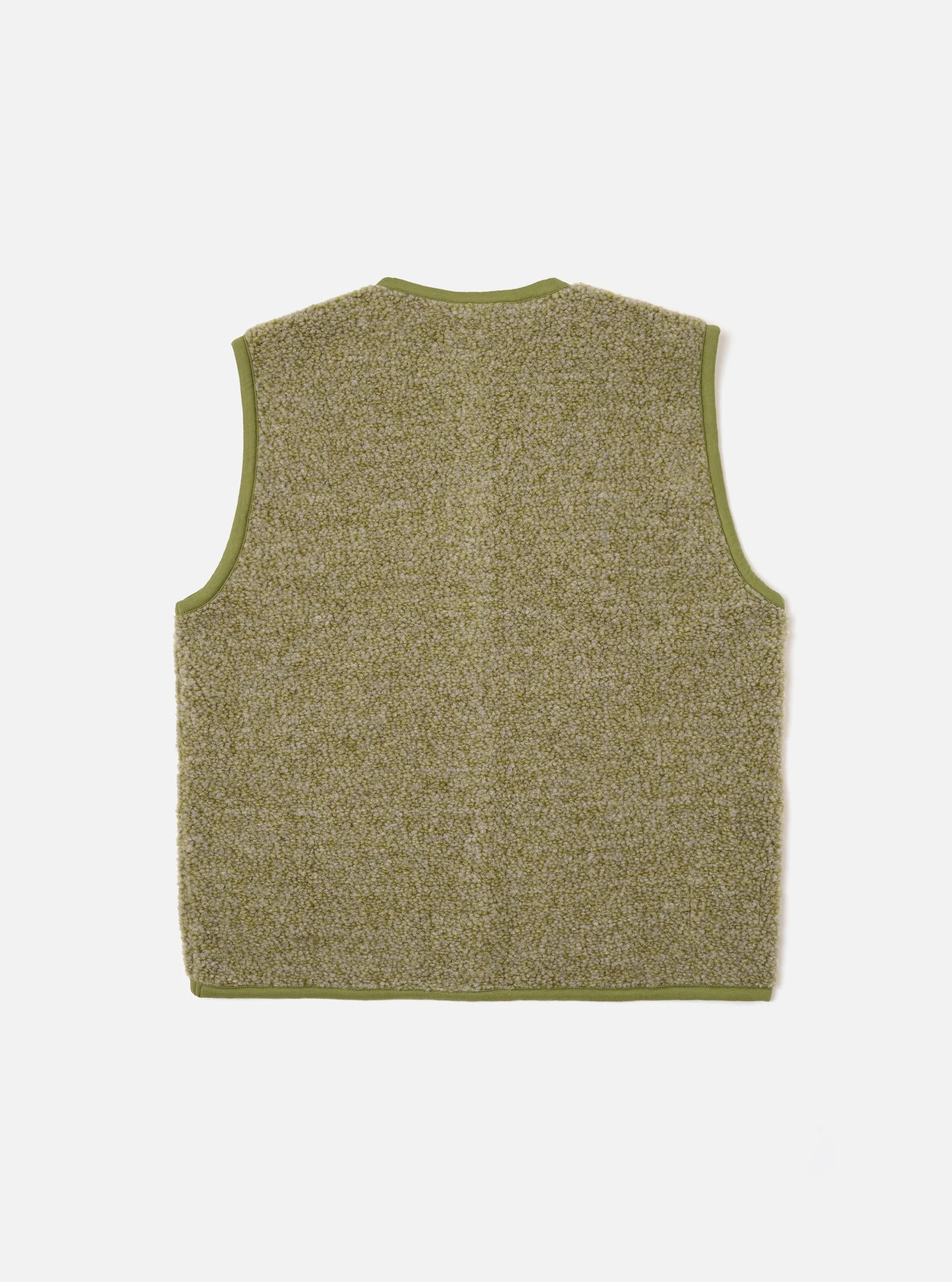 Lancaster Gilet - Light Olive Alvar Fleece