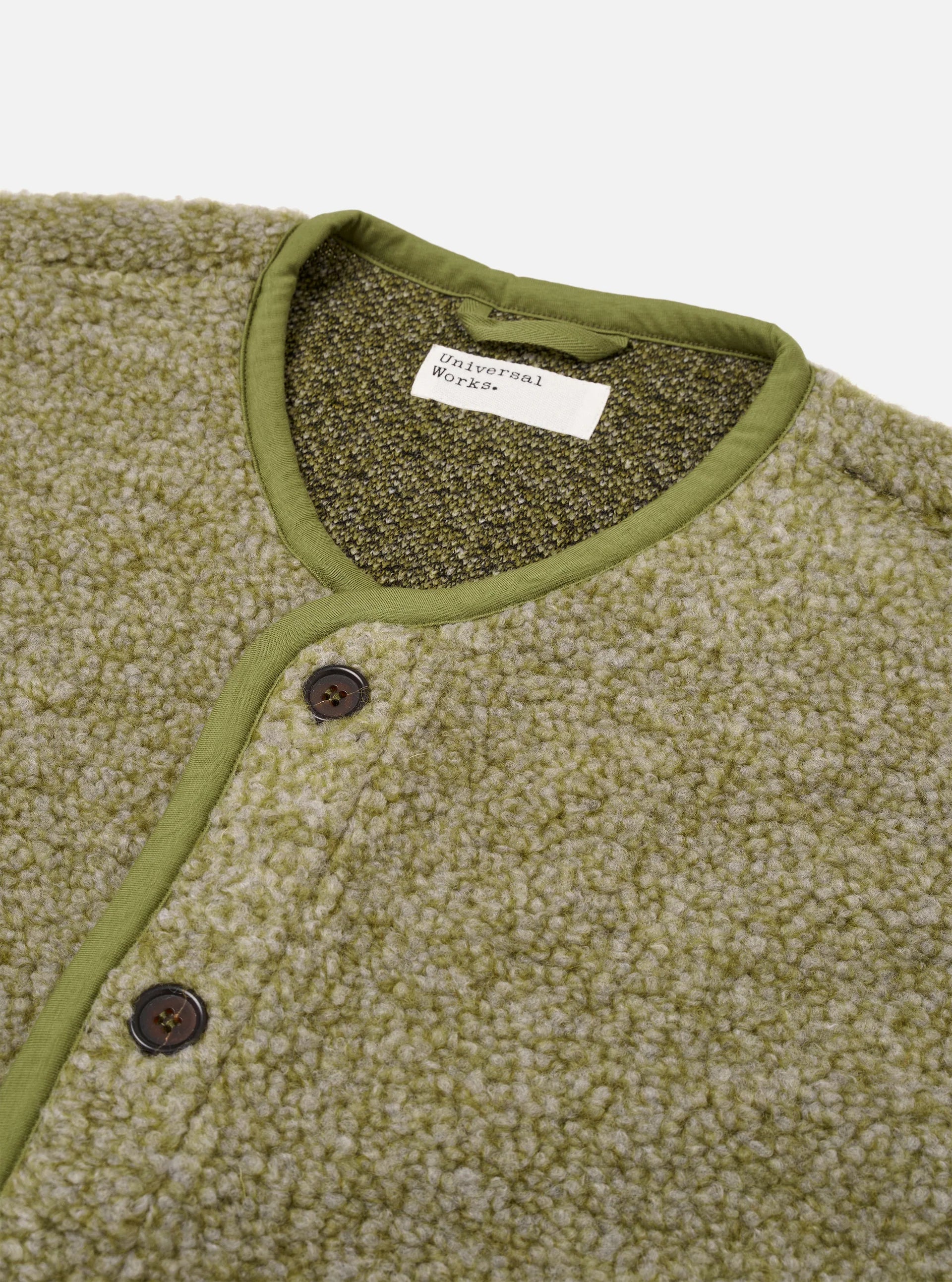 Lancaster Gilet - Light Olive Alvar Fleece