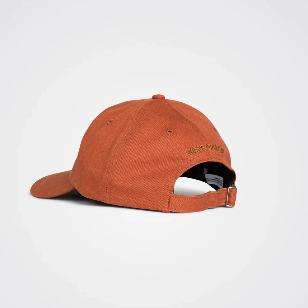 Twill Sports Cap - Burnt Ochre