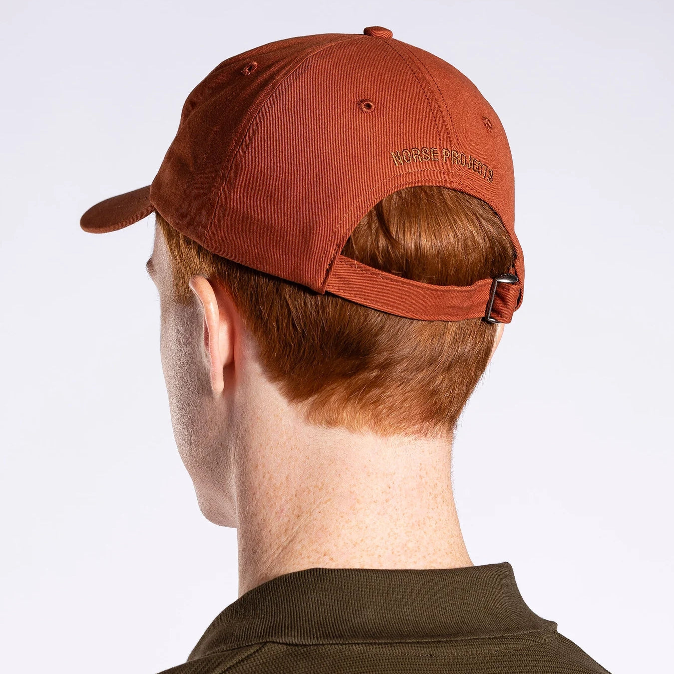 Twill Sports Cap - Burnt Ochre