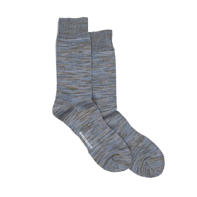 Bjarki Blend Sock - Calcite Blue