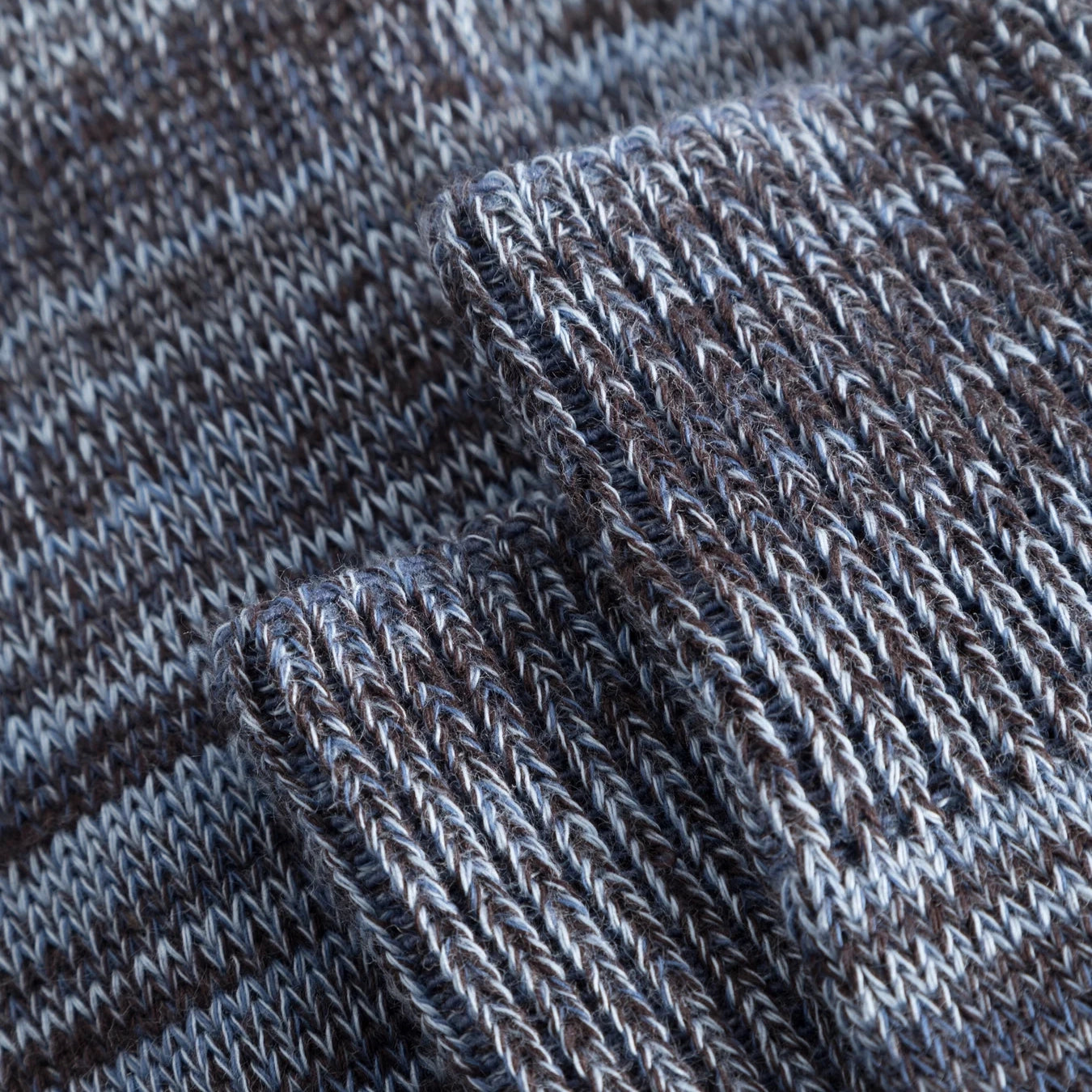 Bjarki Cotton Twist Socks - Steel Blue
