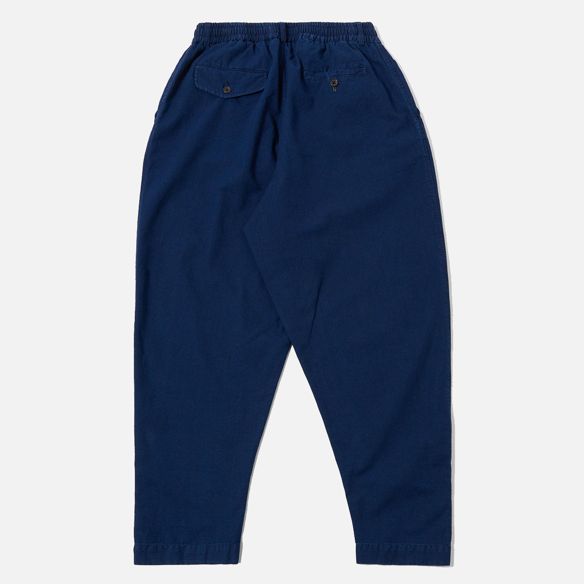 Pleated Track Pant - Indigo Kimstop