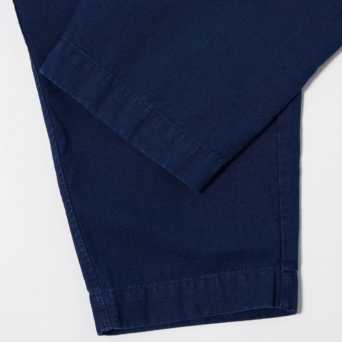 Pleated Track Pant - Indigo Kimstop
