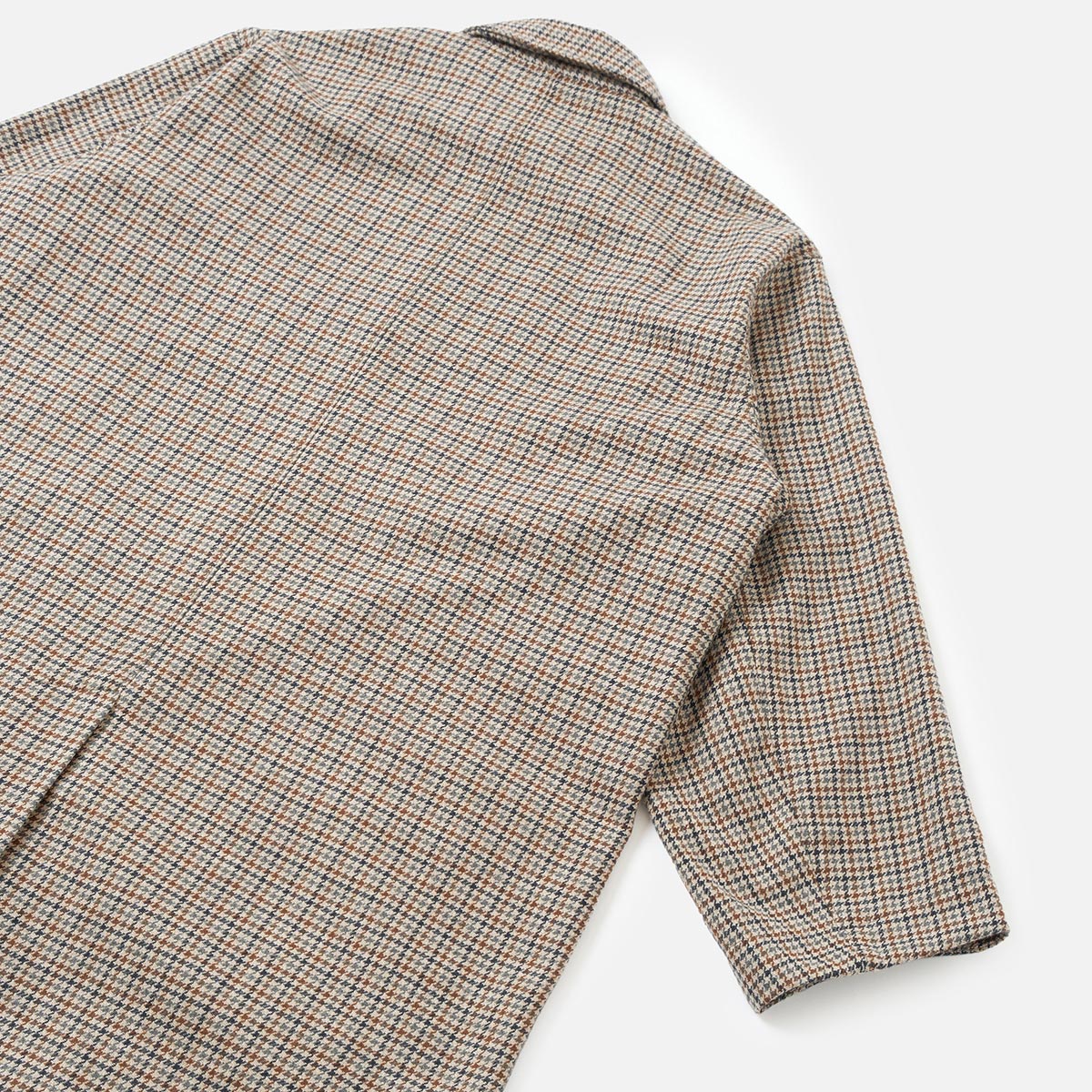 Stan Coat - Taupe Lester Dogtooth