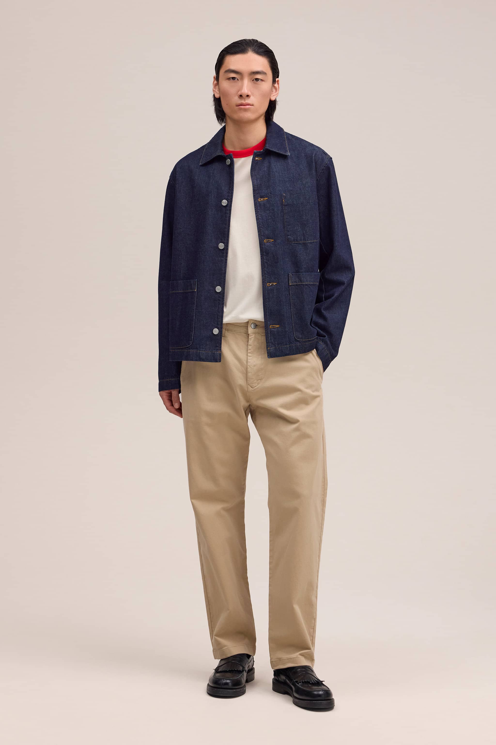 Aden Trousers - Khaki Beige