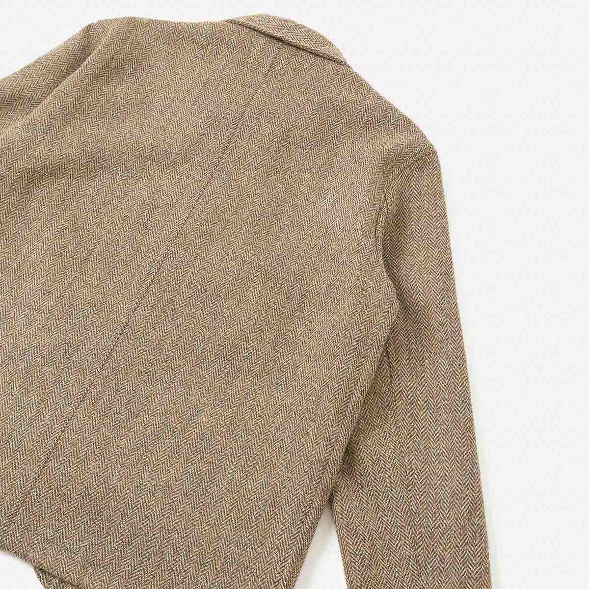 OG Bakers Jacket - Sand/Brown Harris Tweed