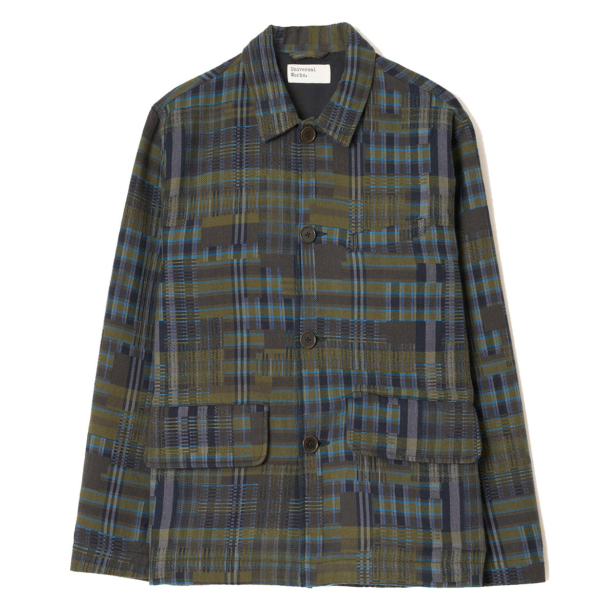 Franck Jacket - Olive Shadows Check